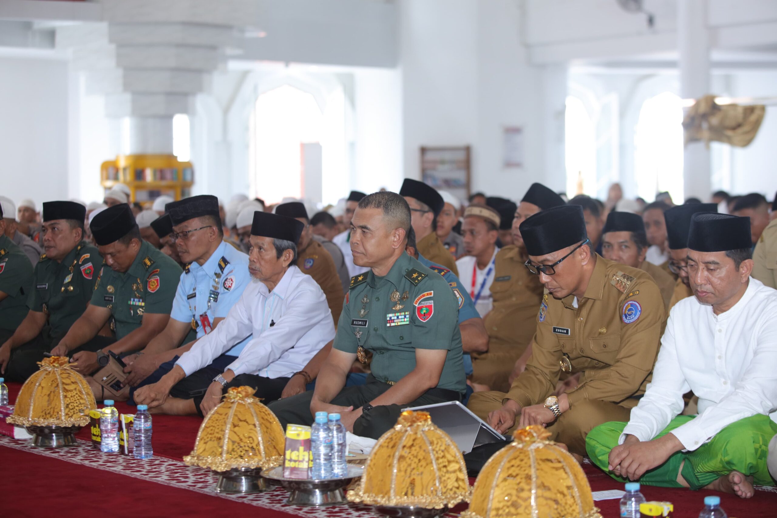 *Kasdam XIV/Hsn Hadiri Tabligh Akbar Hari Jadi Sulsel Ke-355 Tahun*