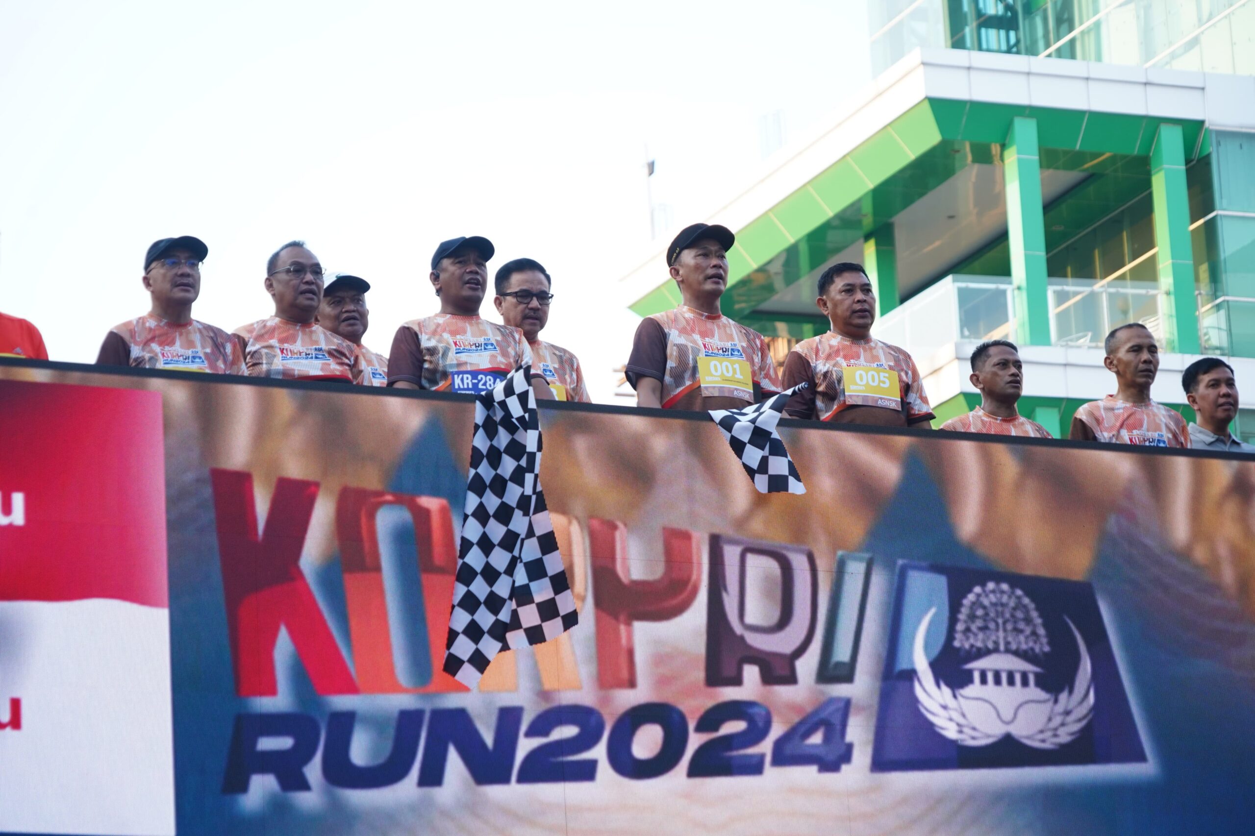 Pangdam XIV/Hsn Turut Meriahkan KORPRI Run 2024