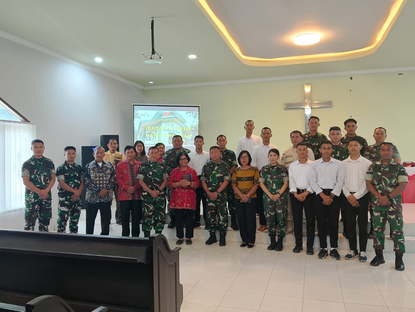 Prajurit dan PNS Kodam XIV/Hasanuddin Gelar Doa Bersama Dalam Rangka Hari Pahlawan Tahun 2024