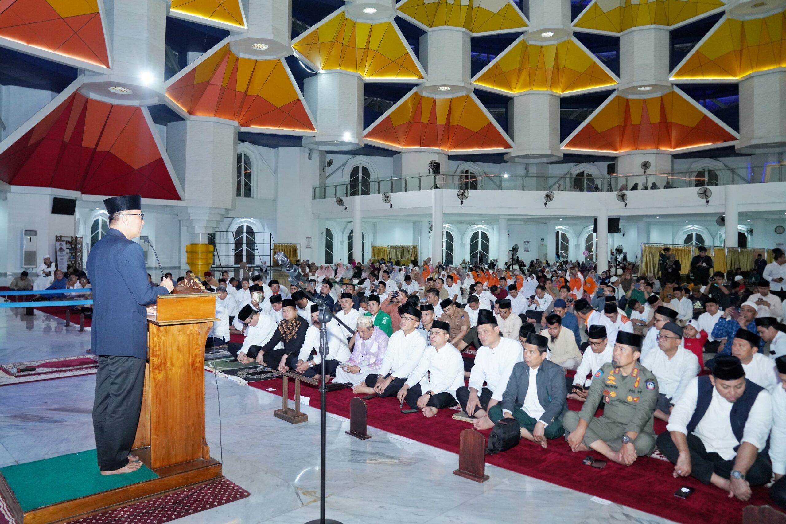 Kapendam XIV/Hsn Hadiri Doa dan Dzikir Bersama di Malam Pergantian Tahun 2024