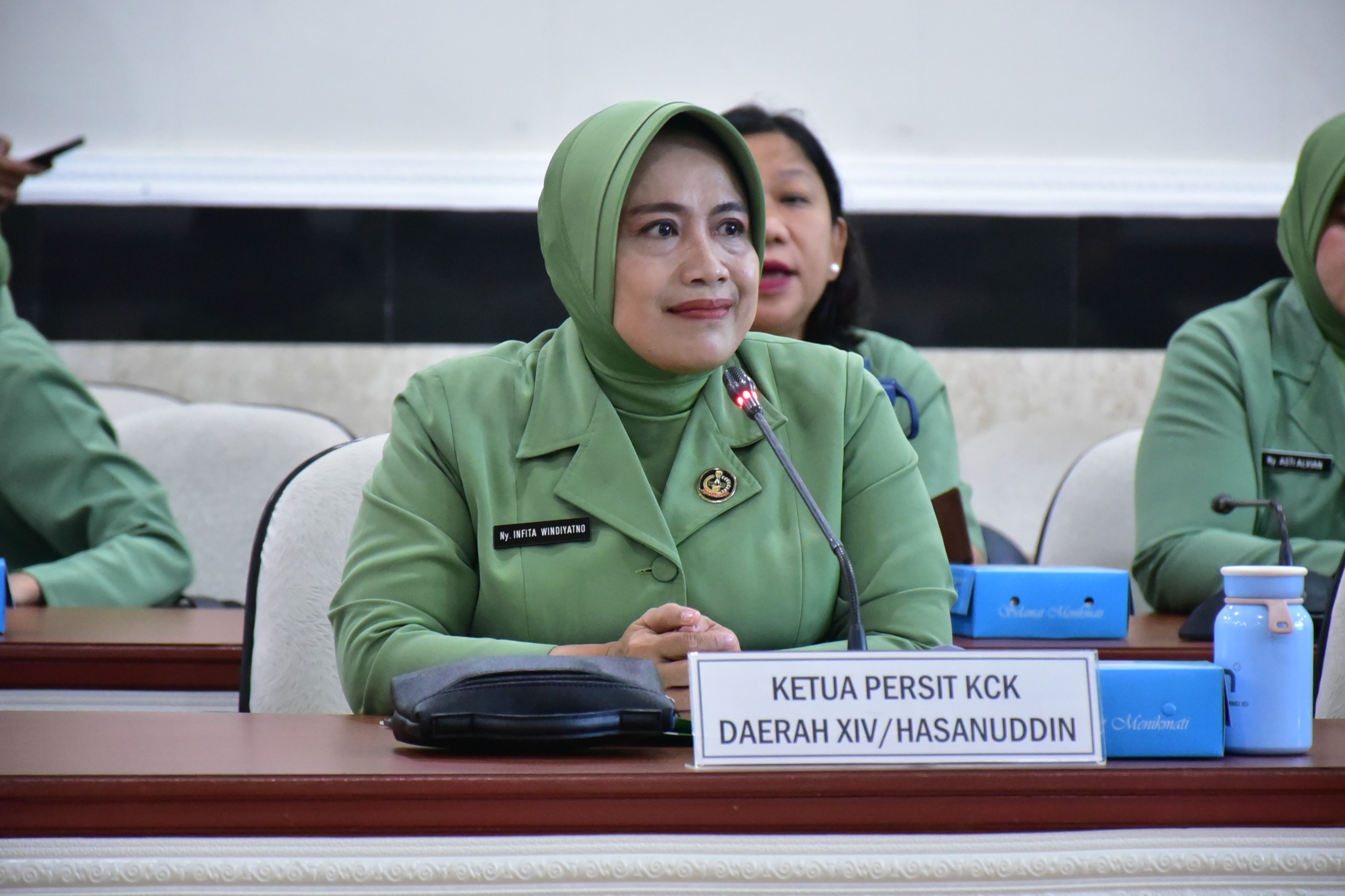 Persit KCK PD XIV/Hasanuddin Jalin Sinergi dengan Dinas Kesehatan, BKKBN, dan DPMD Sulsel untuk Program Kesehatan dan Keluarga