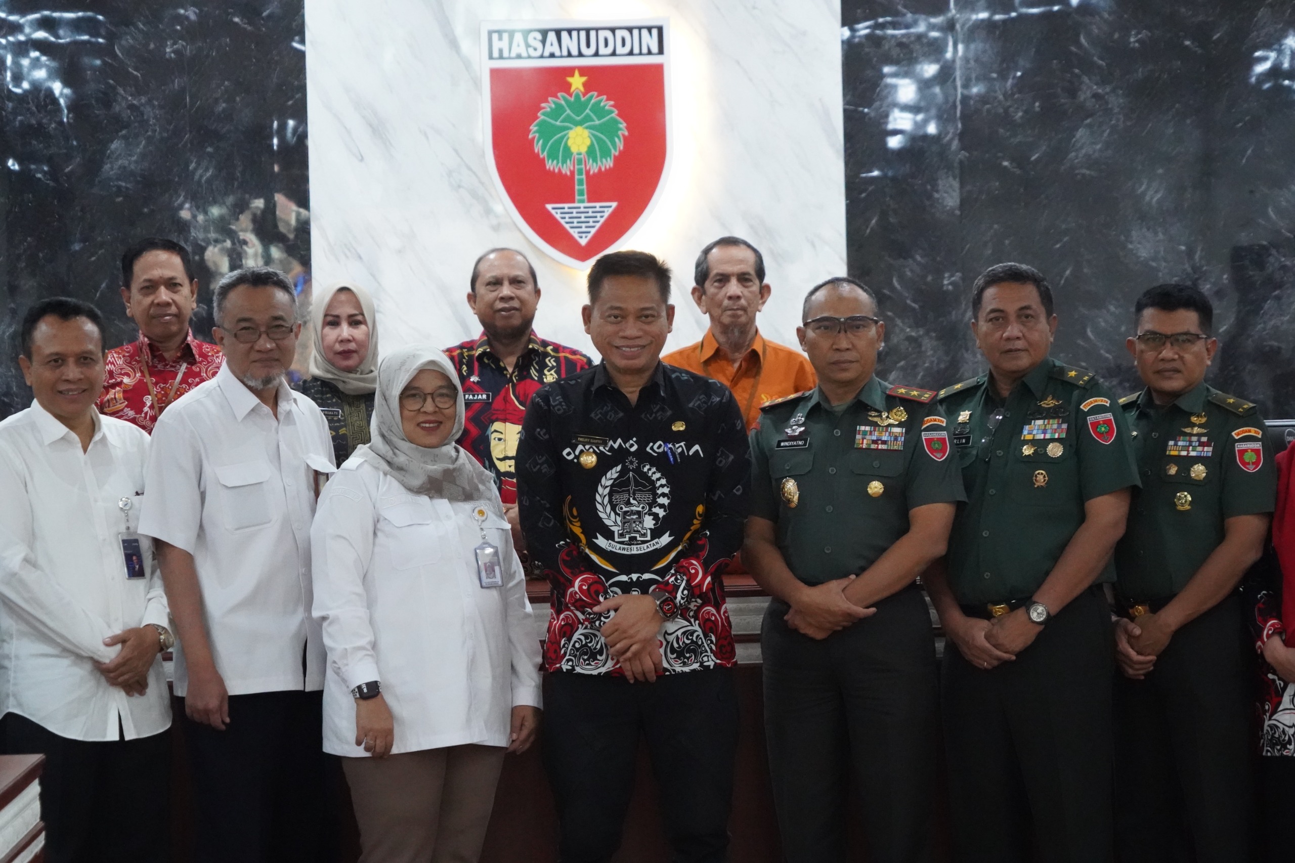 Pangdam XIV/Hsn Bersama Pj. Gubernur Sulsel Pimpin Rakor Pangan Dalam Rangka Swasembada Pangan