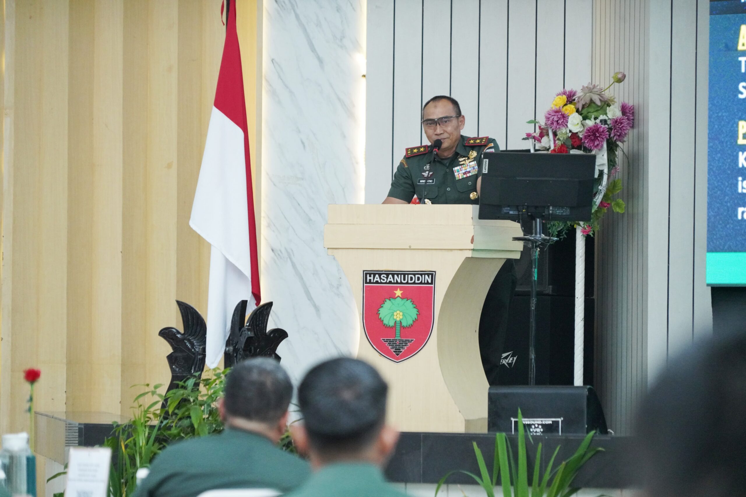 Pangdam XIV/Hsn Pimpin Rapim Kodam XIV/Hsn Tahun 2025