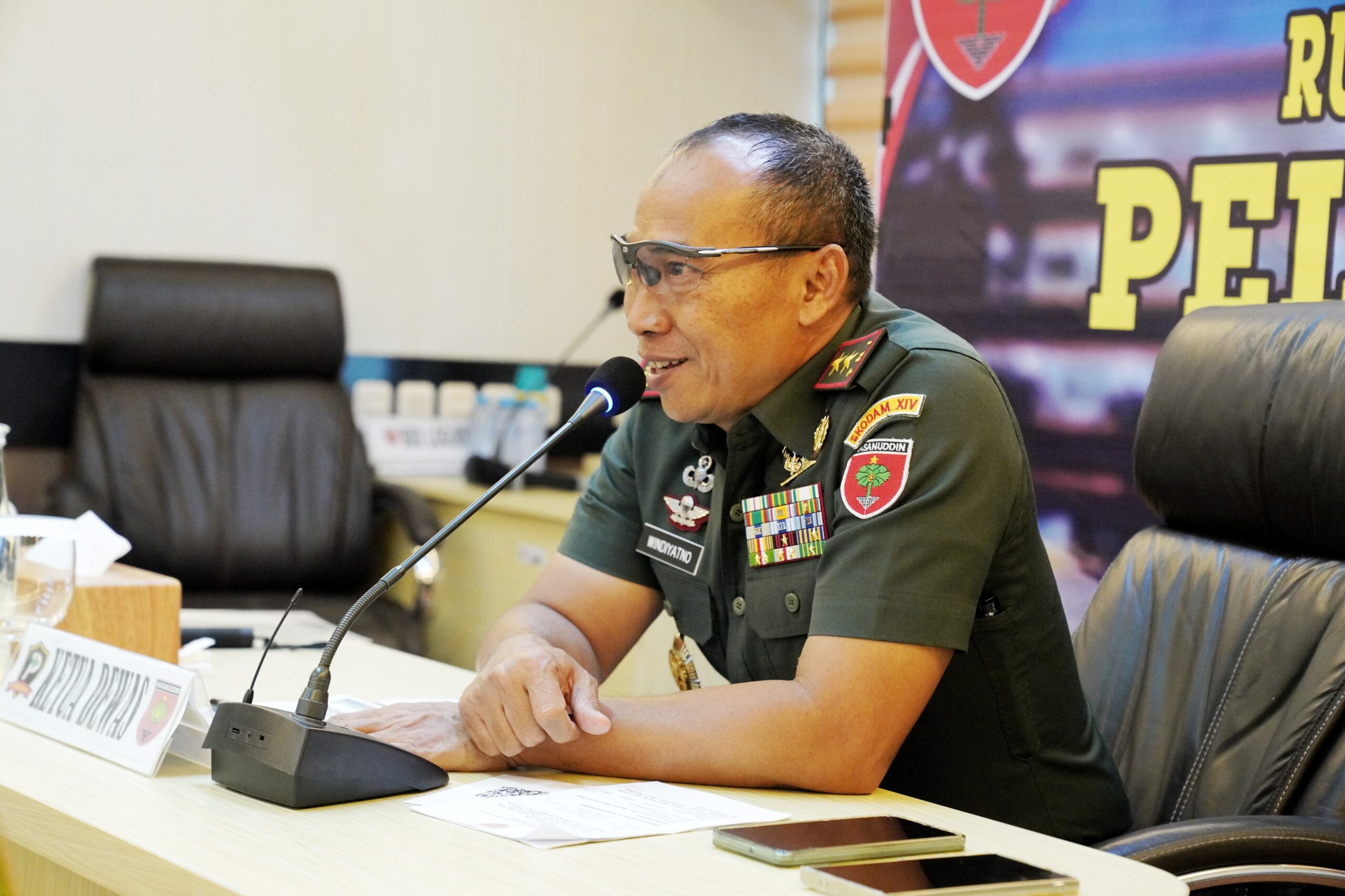 Pangdam XIV/Hasanuddin Pimpin Rapat Dewan Pengawas BLU RS. TK II Pelamonia