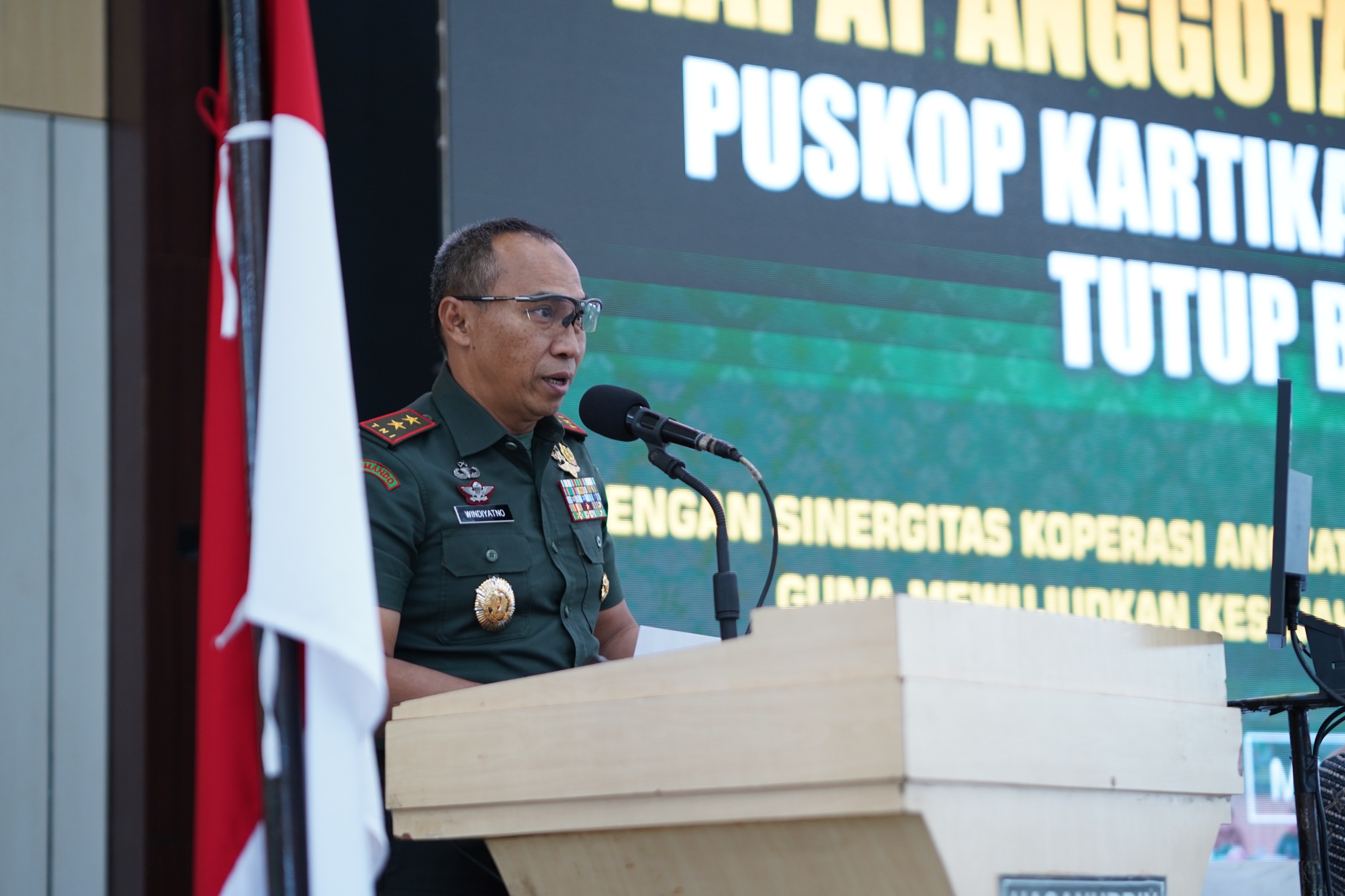 Pangdam XIV/Hsn Buka RAT Ke-55 Puskop Kartika Hasanuddin