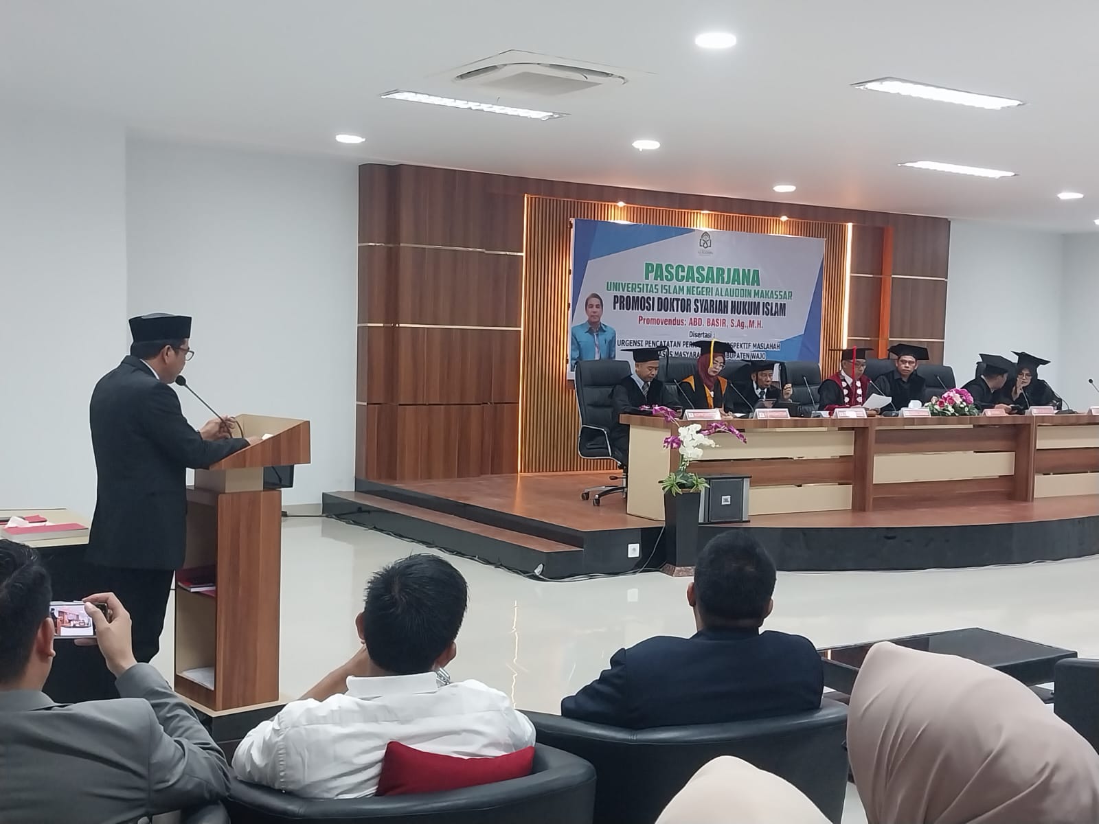 Abd Basir Wakil Dekan Fak.Hukum UIT Raih Gelar Doktor di UIN