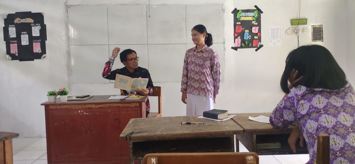 Kegiatan Keagamaan Siswa Kristiani di UPT SMA Negeri 2 Enrekang
