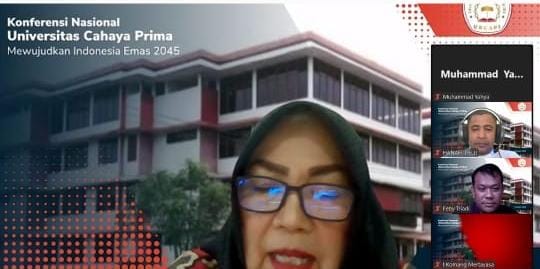 Rektor Prof Dr Andi Cahaya: Usia Setahun Universitas Cahaya Prima Mampu Menggelar Konferensi Nasional