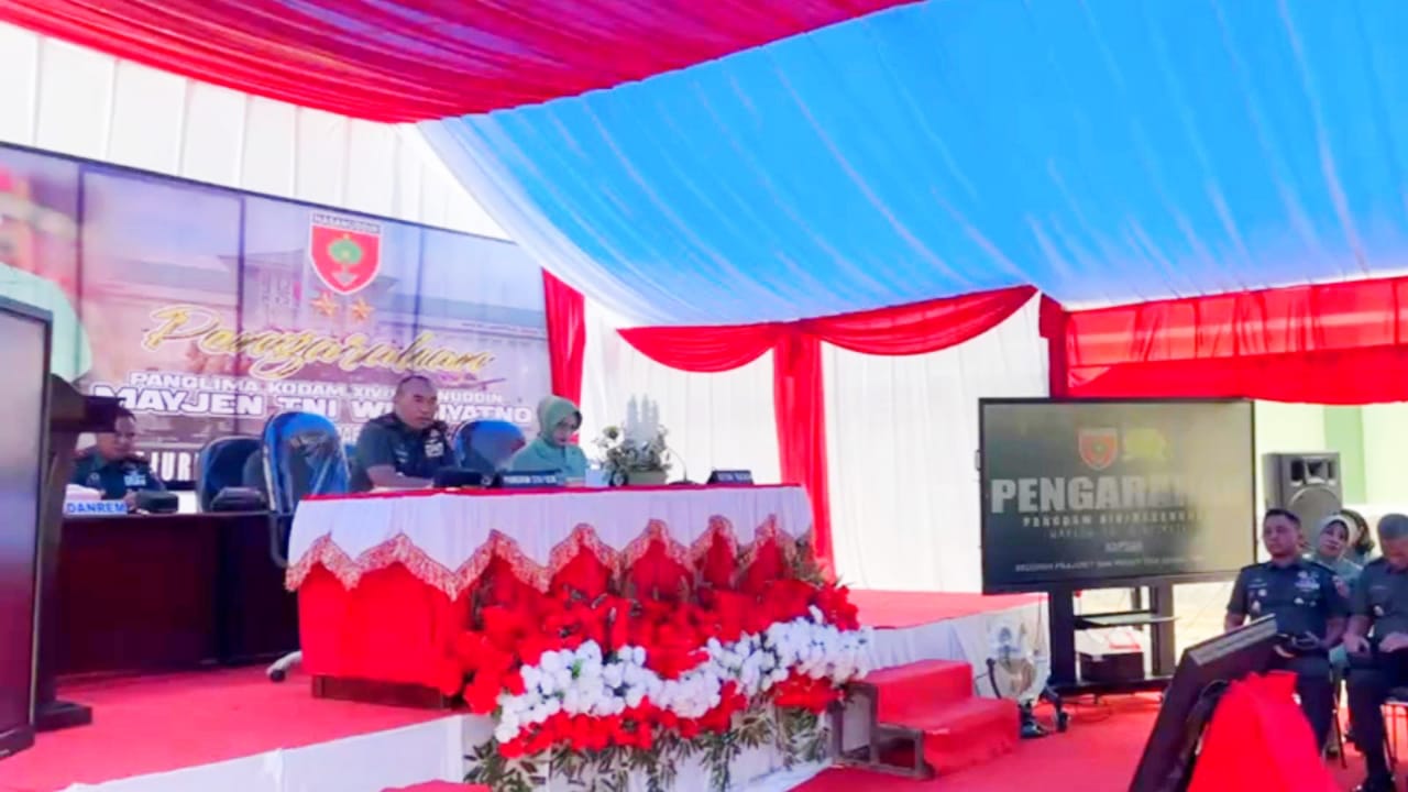 Hari Kedua Kunker, Pangdam XIV/Hsn Tinjau Ketahanan Pangan dan Beri Arahan di Kodim 1430/Konut
