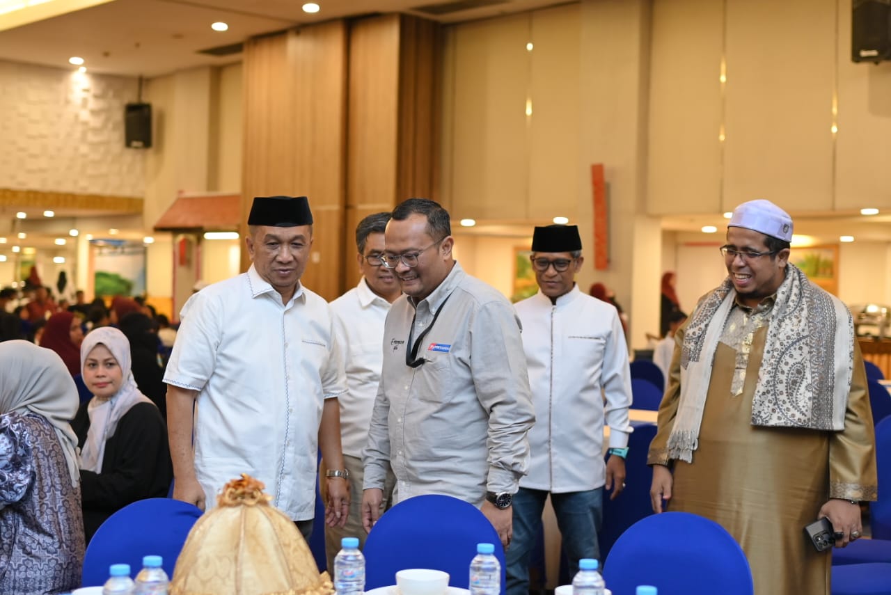 Hiswana Migas DPC 1 Makassar Buka bareng 150 orang anak yatim piatu