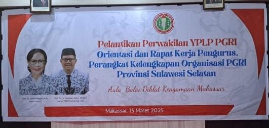 Besok, PGRI Sulsel Gelar Tiga Kegiatan Sekaligus Hadirkan Pengurus Besar Dr. H. Basyaruddin Thoyip, M.Pd