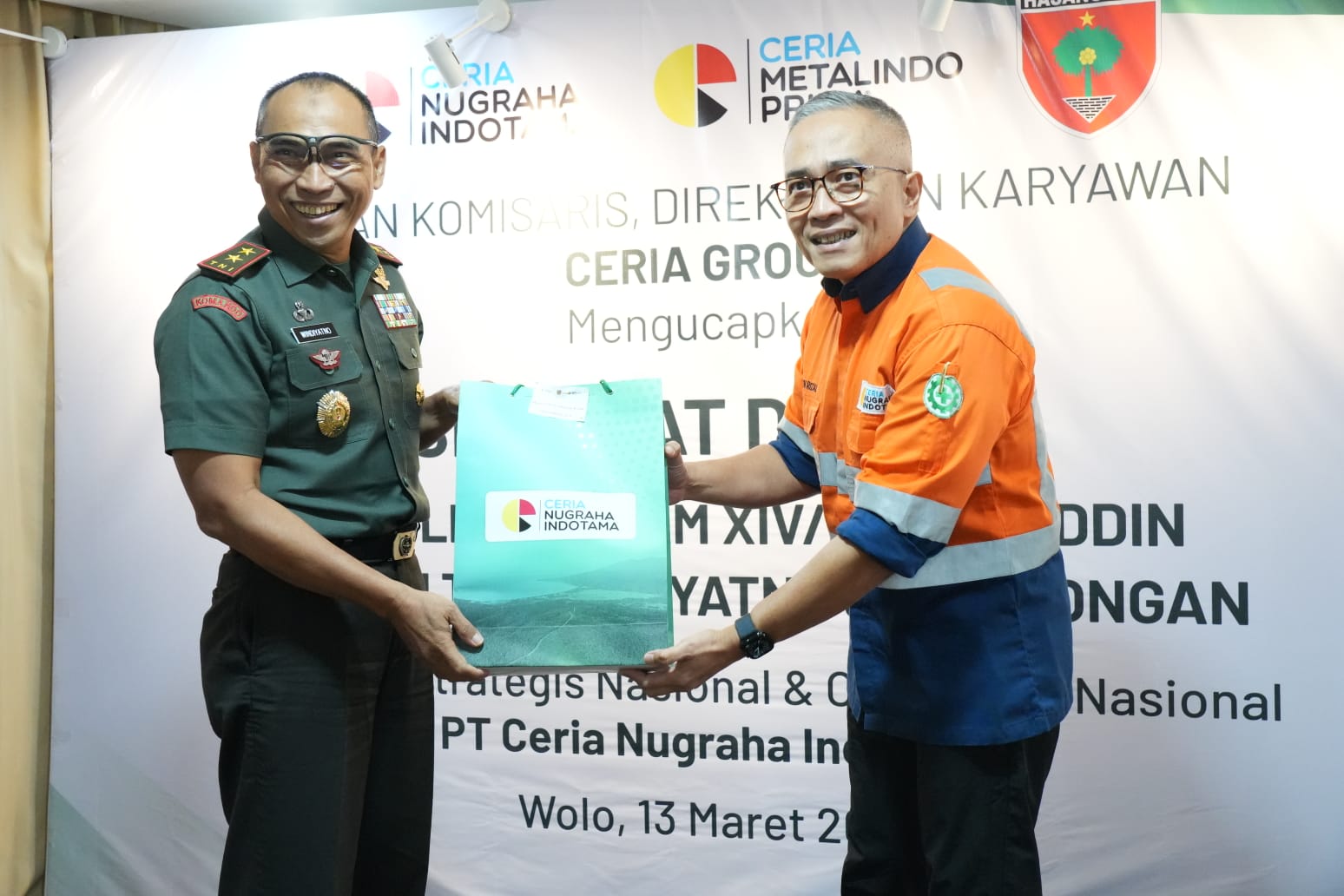 Pangdam XIV/Hasanuddin Tinjau Objek Vital Nasional di PT CNI Kolaka, Sultra