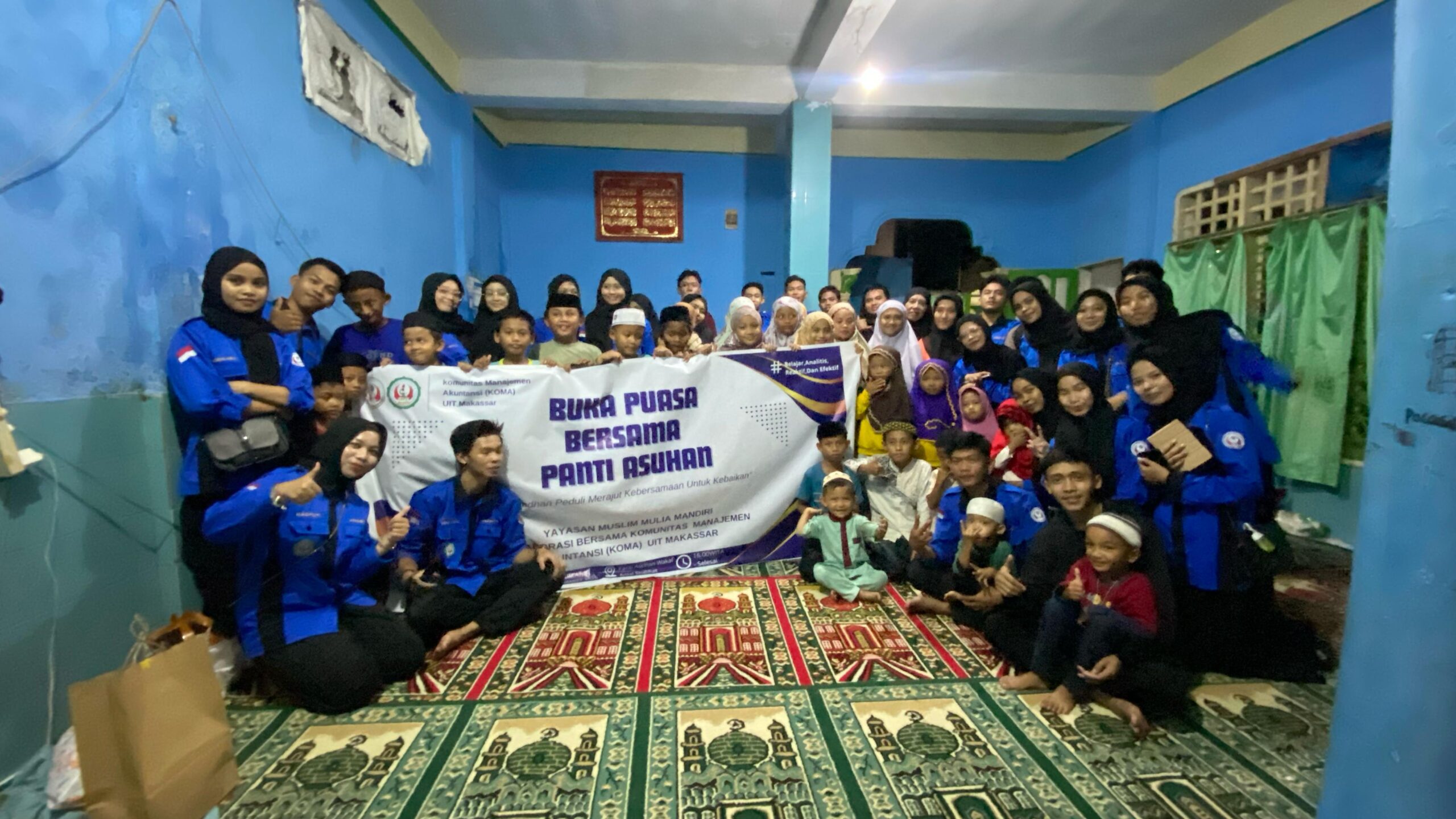 KOMA UIT Adakan Buka Puasa Bersama di Panti Asuhan Amal Shalihat