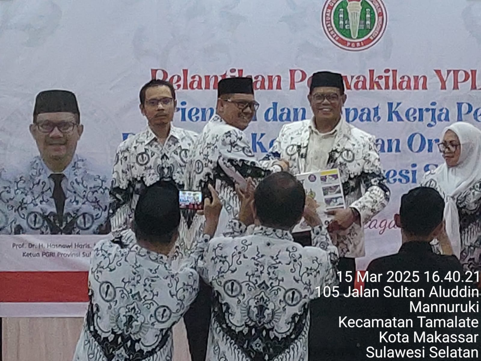 Prof Dr Hasnawi Haris Akan Temui Kepala LLDIKTI IX Merespon Wacana PGRI Sulsel Akan Mendirikan Perguruan Tinggi Swasta