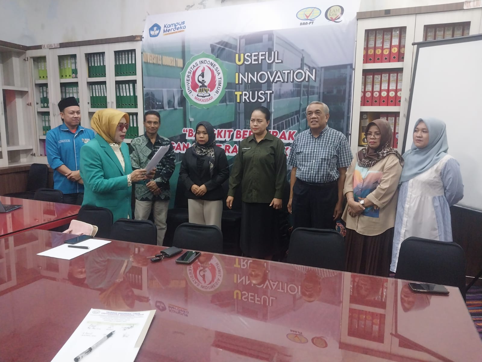 Plt Rektor UIT Lantik Sejumlah Pejabat Struktural di UIT