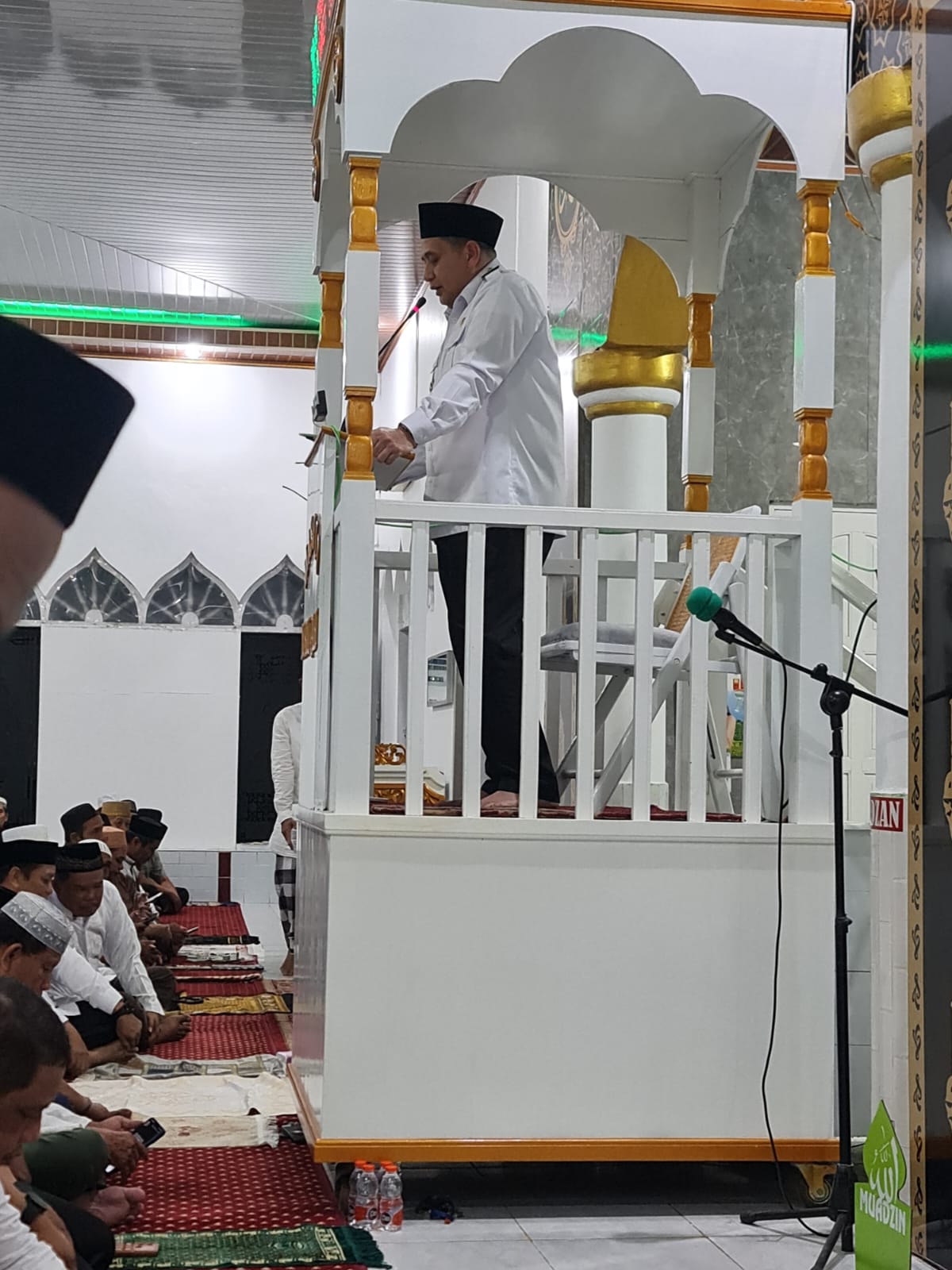 WALIKOTA MAKASSAR MUNAFRI ARIFUDDIN MENGGELAR SAFARI RAMADHAN DI MESJID NURUL QALBI