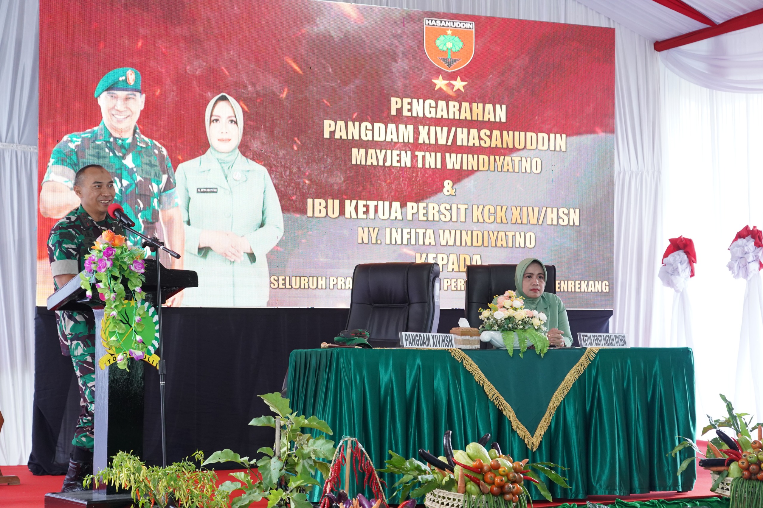 Di Hari Keempat Kunker Pangdam XIV/Hasanuddin Kunjungi 3 Satuan Jajarannya