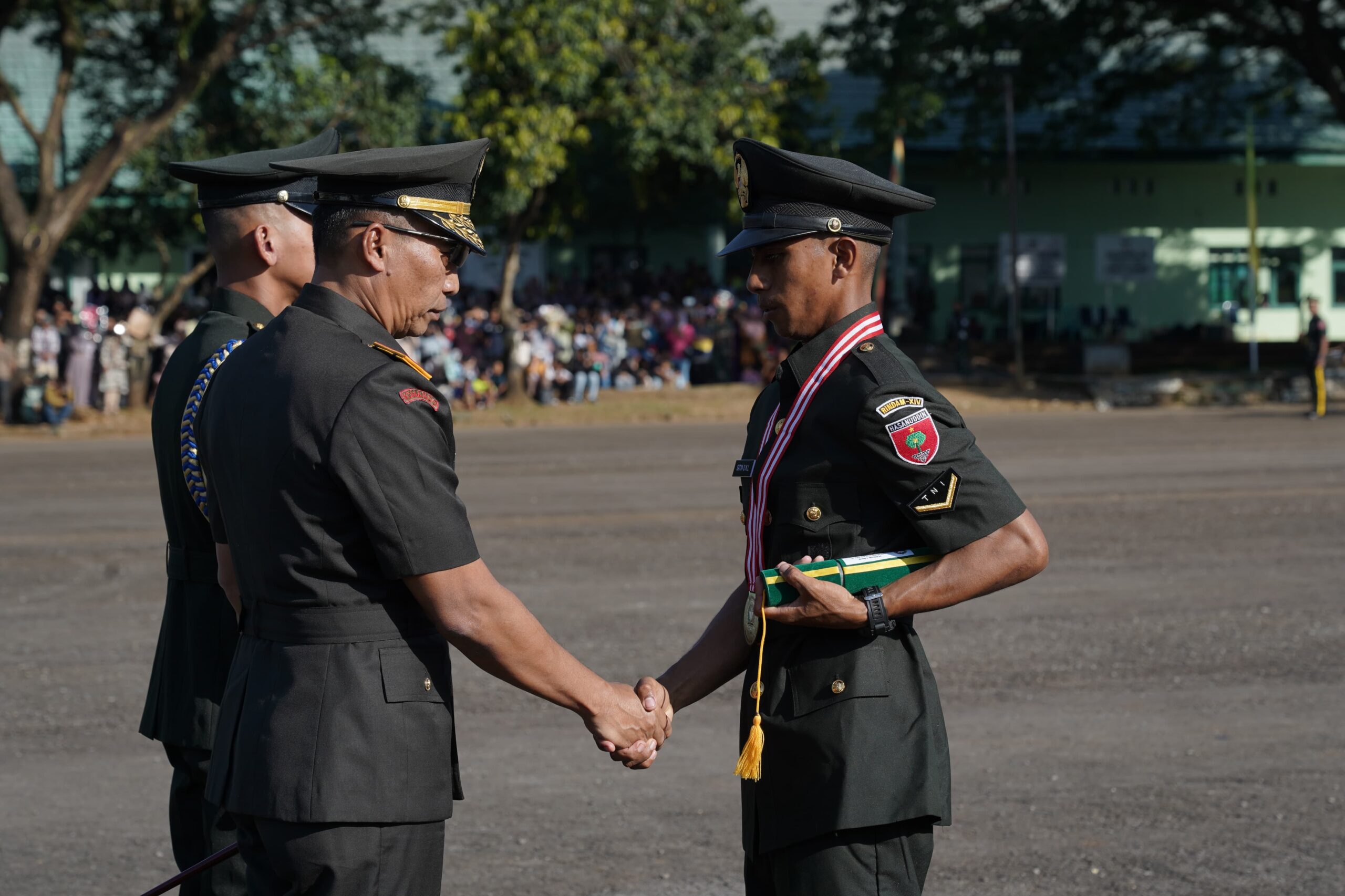 567 Bintara TNI AD Resmi Dilantik, Pangdam XIV/Hasanuddin: Bintara Adalah Tulang Punggung Satuan, Jadilah Prajurit Profesional