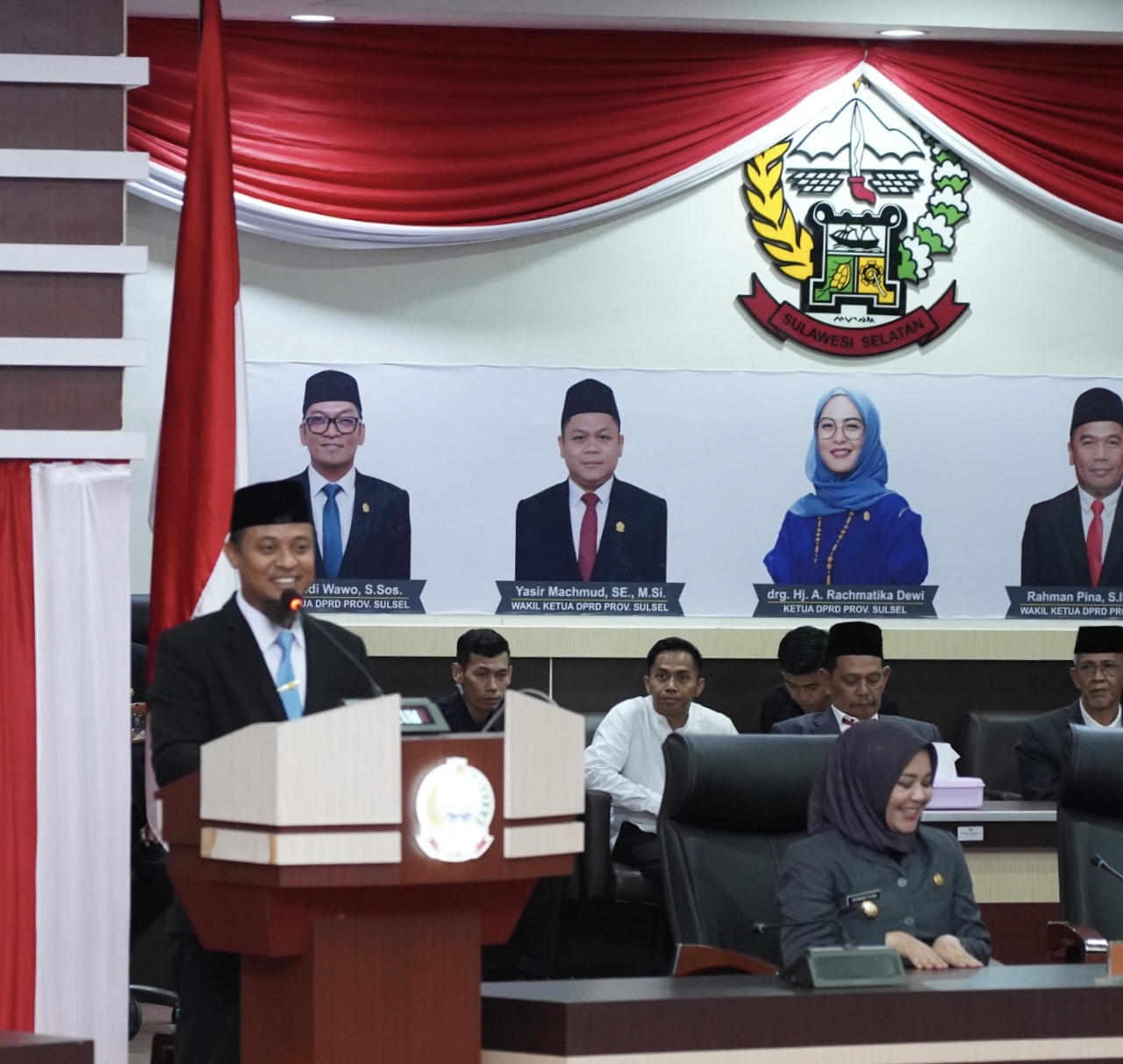 Pangdam XIV/Hasanuddin Hadiri Rapat Paripurna dan Sertijab Gubernur Sulsel