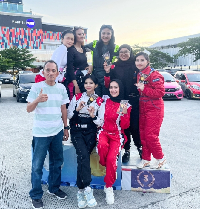 Sulsel Slalom Community Gelar Latihan Tanding, Ajang Pembinaan dan Unjuk Bakat Pembalap Muda dr. Widya Sumpala Putri Andi Syahrum Makkuradde