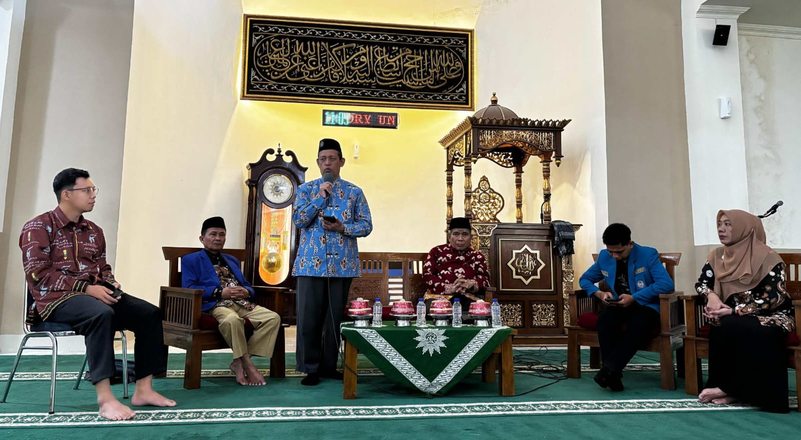 Syawalan Lembaga Kemahasiswaan Unismuh, Rektor Ajak Mahasiswa Wujudkan Kampus Islami dan Peduli Lingkungan