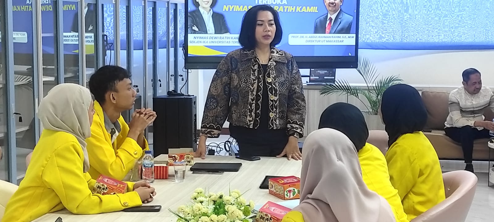 Sekjen IKA UT Tawarkan Peluang Magang di Bank Raya, Ajak Mahasiswa Siapkan Diri Sambut Takdir