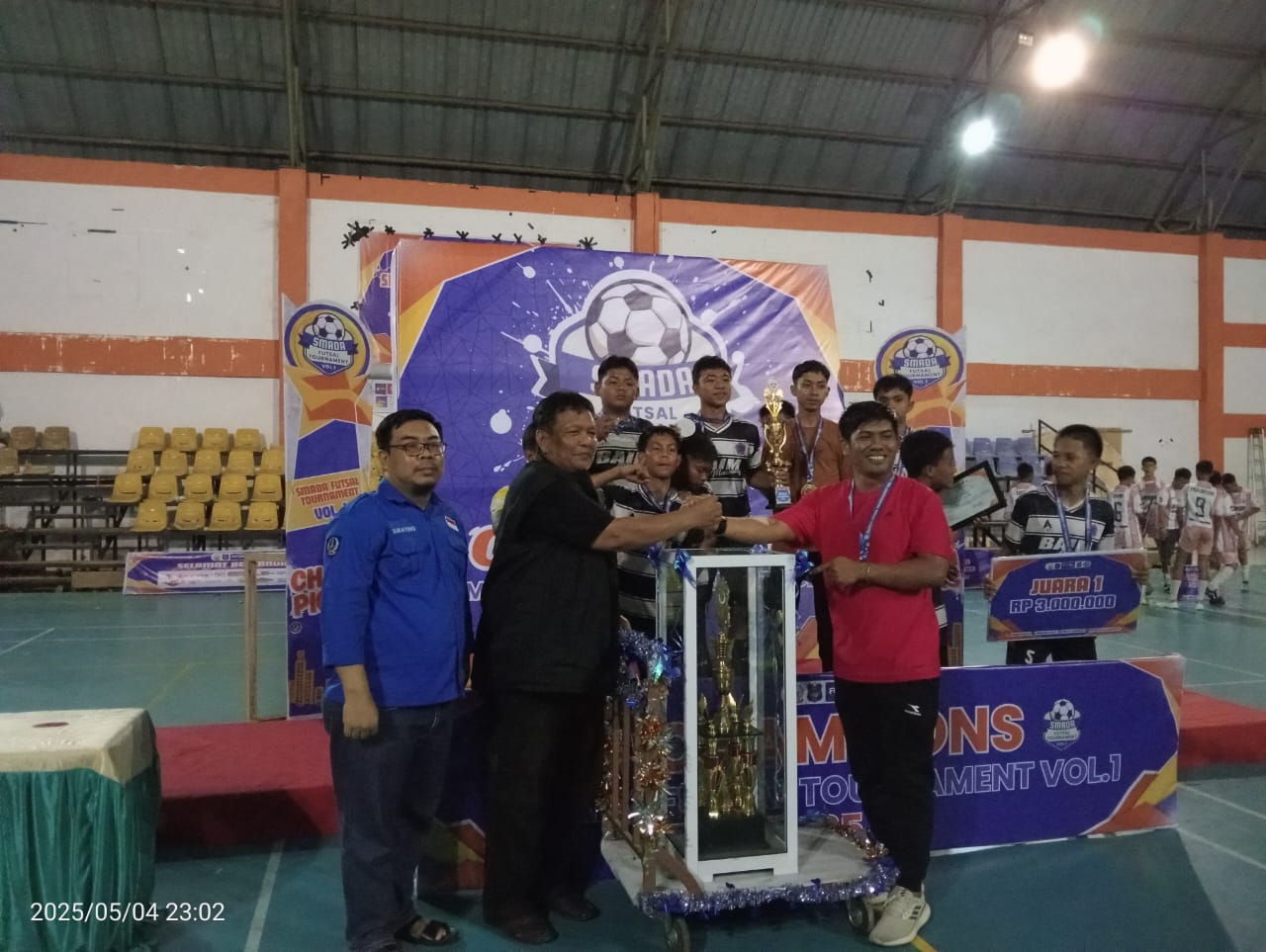 Pendamping Satuan Pendidikan Tutup Turnamen Futsal SMADA Enrekang