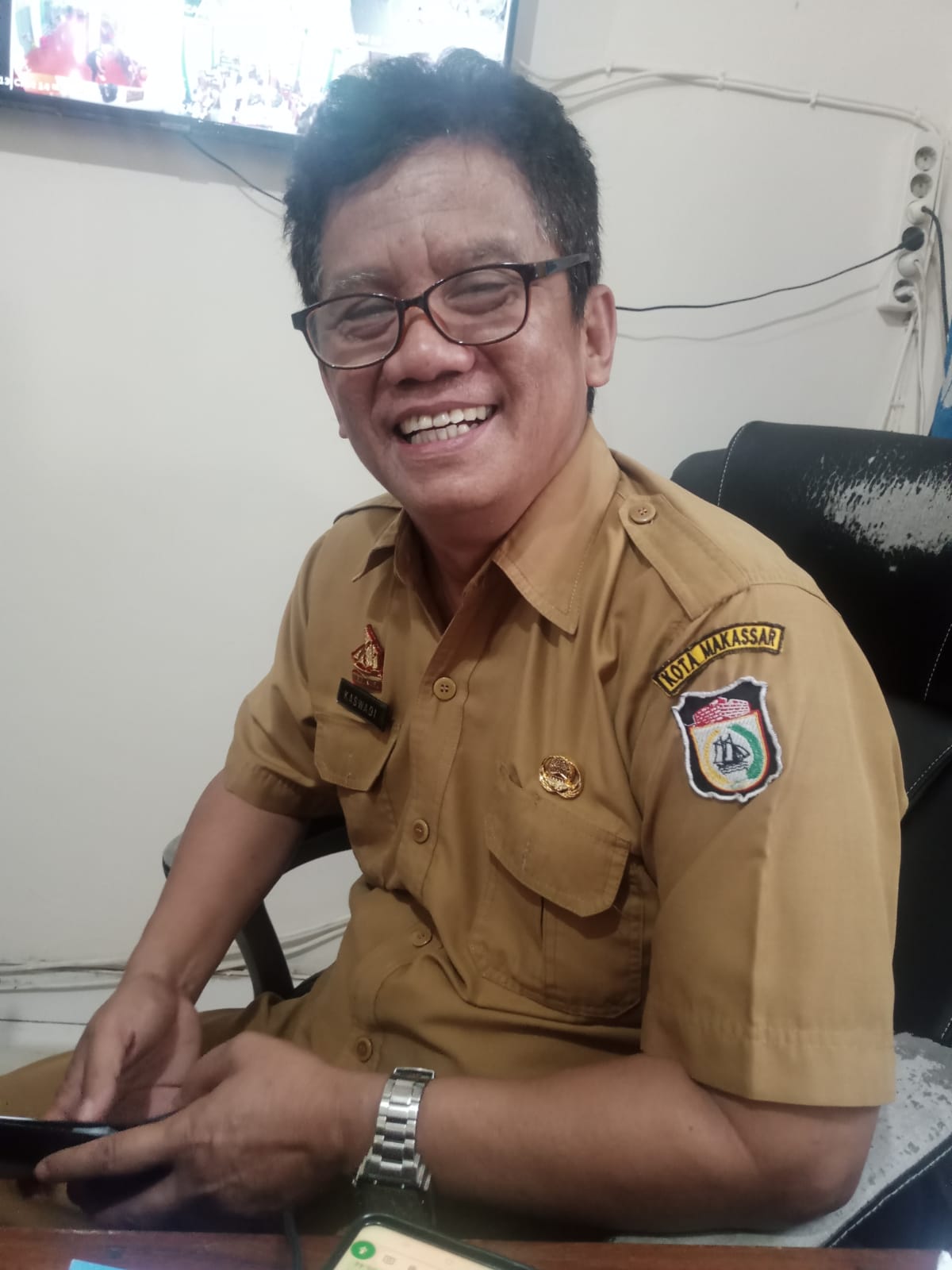 Kepsek UPT SPF SMPN 3, Kaswadi S.pd, M.pd : HARI INI SEONGGOK TANTANGAN BAGI GURU