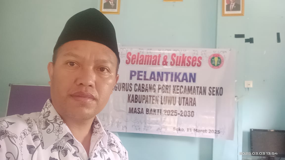 PGRI Cabang Seko Luwu Utara Akan Inventarisasi Potensi Calon Anggota Baru P3K