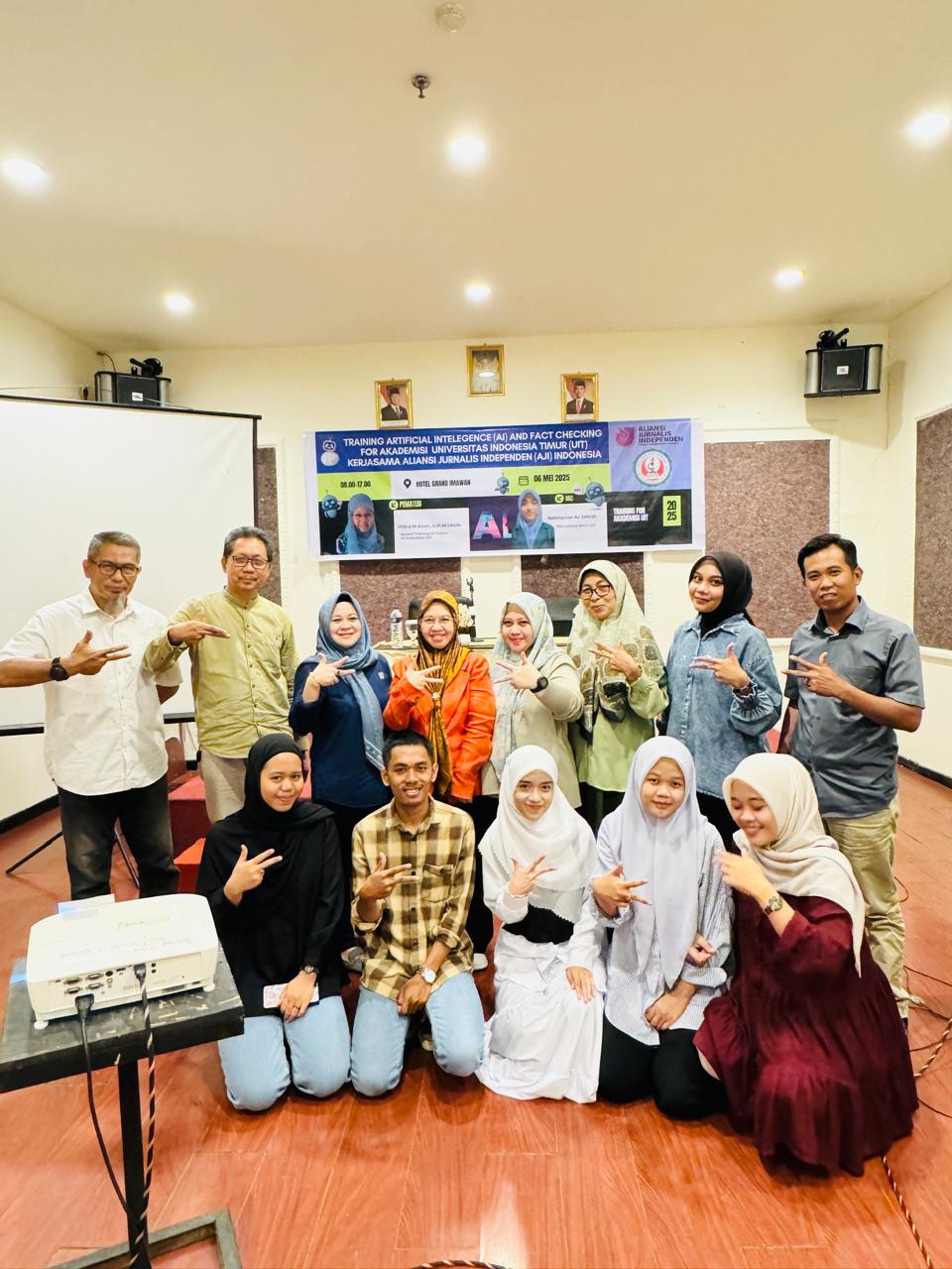 Prodi Komunikasi FISIP UIT Gelar Training Artificial Intelegence.