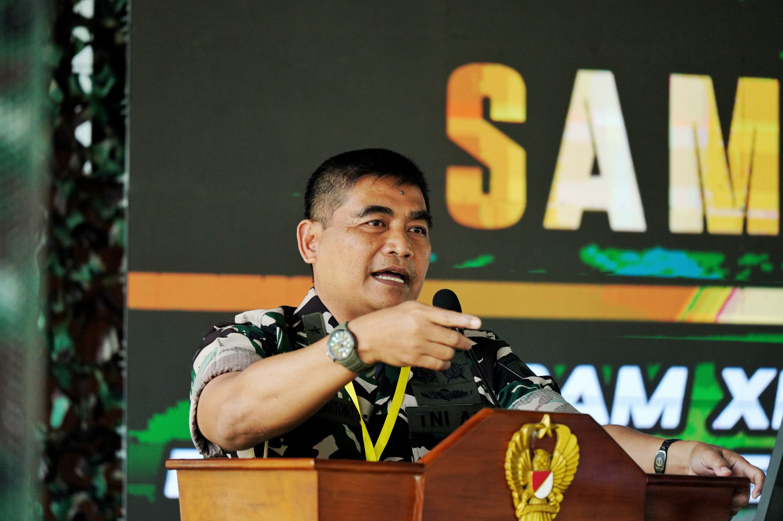 Kasdam XIV/Hsn Pimpin AKS Tersebar TNI AD Kodam XIV/Hsn TA. 2025