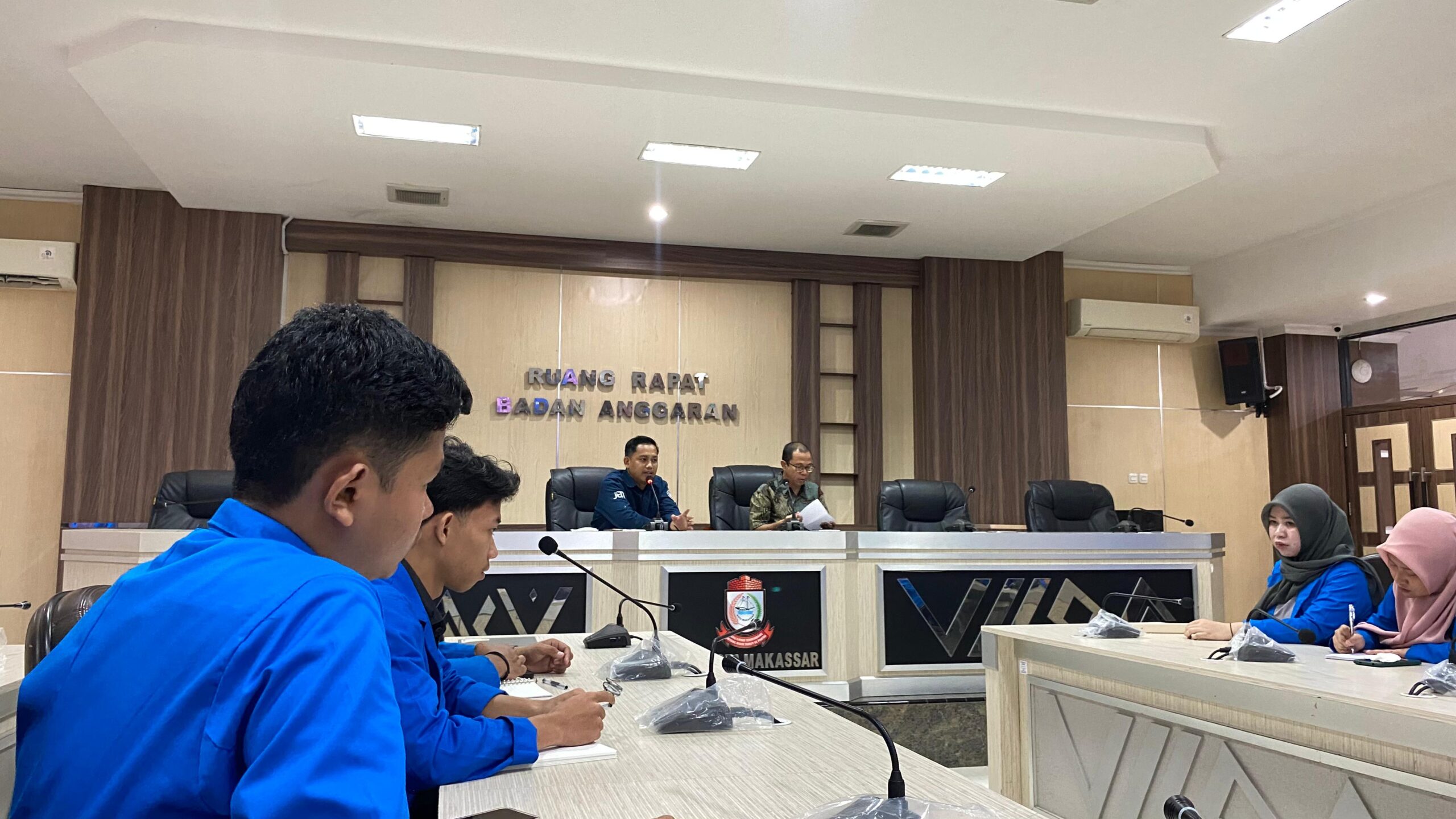 Mahasiswa Ilmu Administrasi Negara Unismuh Makassar Kuliah Lapangan di Kantor DPRD Kota Makassar
