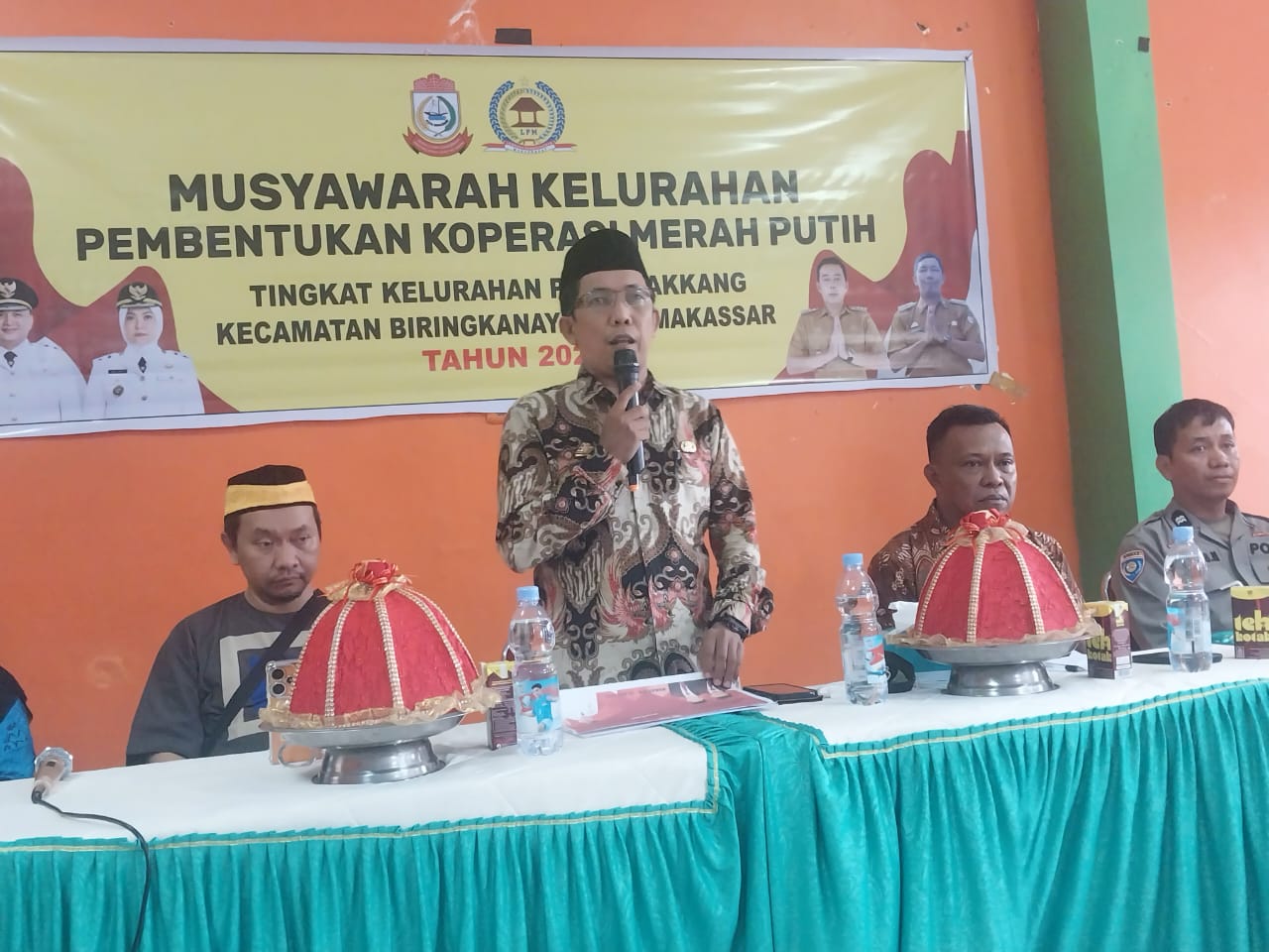 Terbentuk Pengurus Koperasi Merah Putih di Kelurahan Paccerakkang