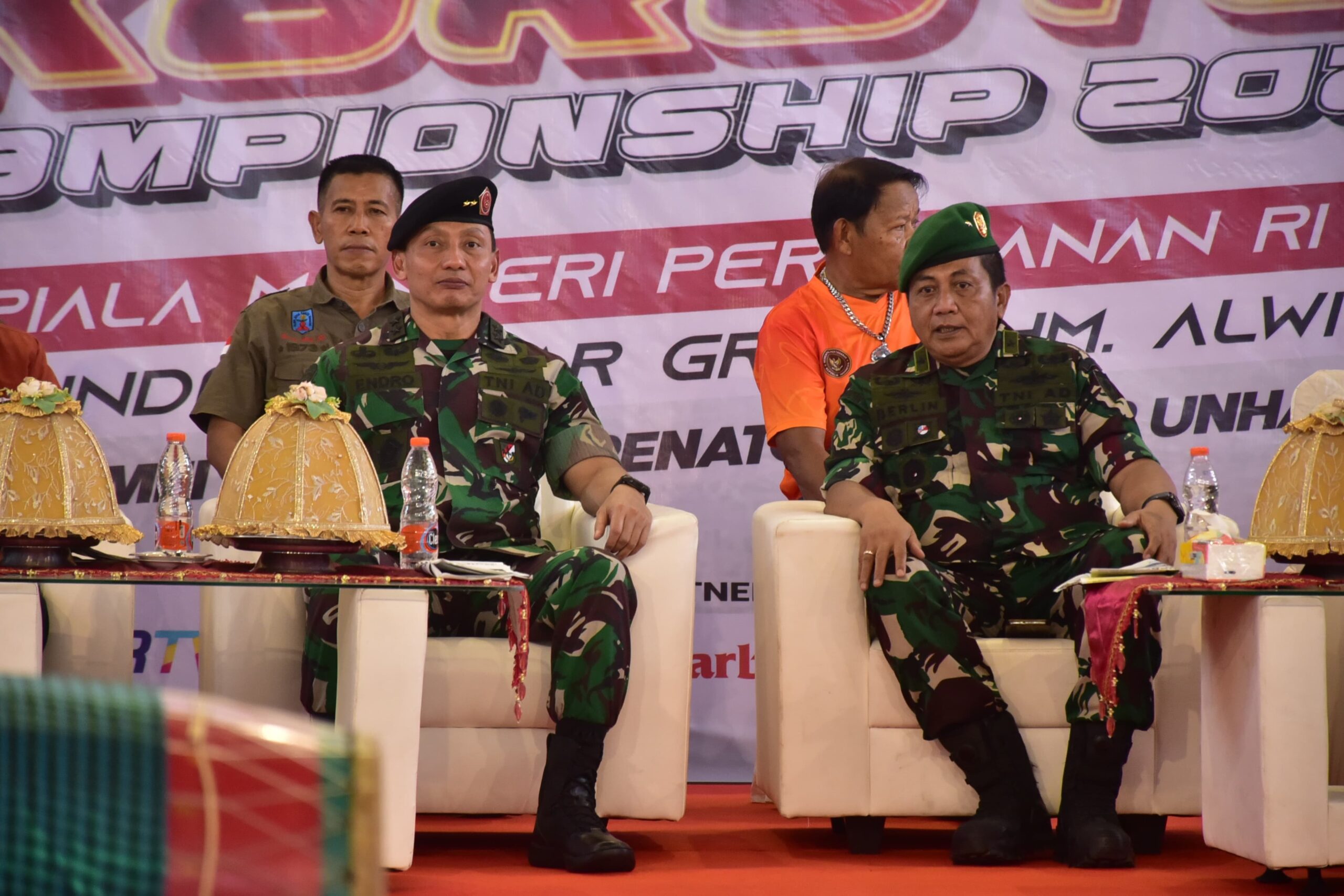 Irdam XIV/Hasanuddin Hadiri Pembukaan Fajar Open Tournament Karate Championship 2025