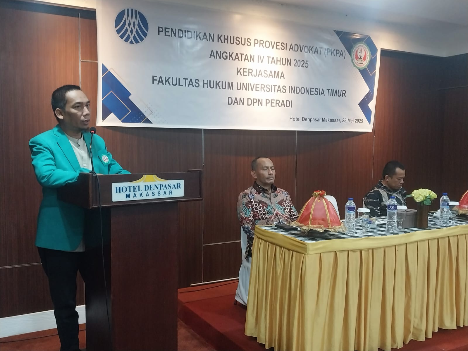 Fakultas Hukum UIT bekerjasama DPN Peradi Gelar Pendidikan Khusus Provesi Advokat