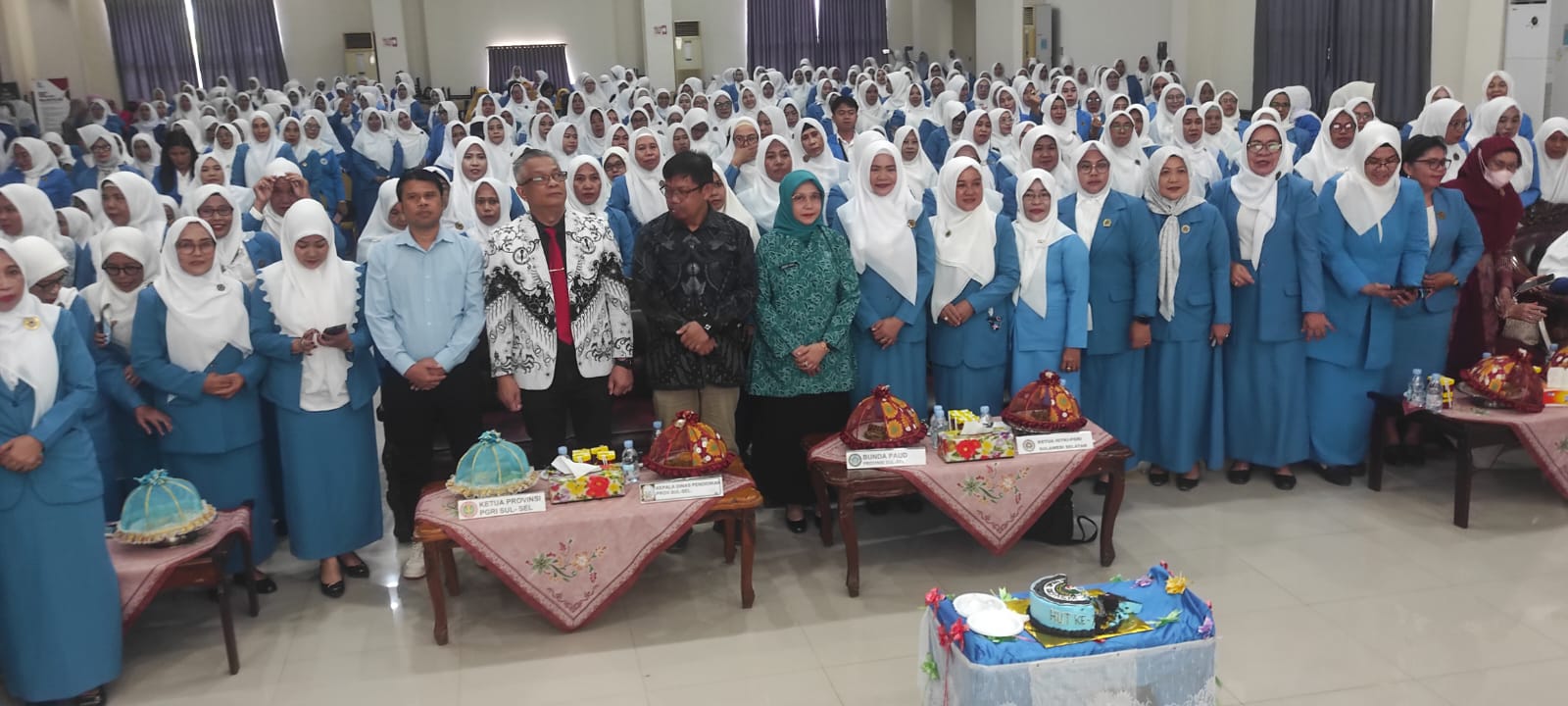 HUT IGTKI Ke-75: 599 Pendidik Anak Usia Dini Ikuti Pelatihan dan Penguatan Organisasi di BBPMP Sulsel