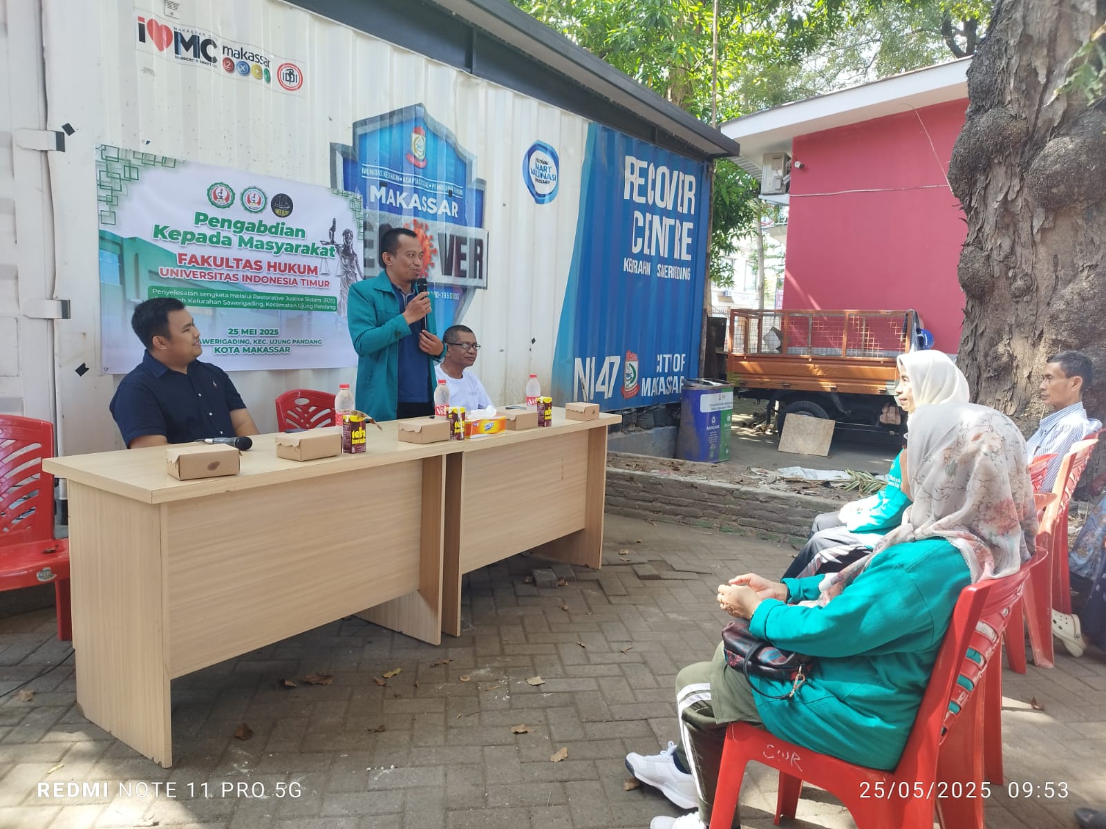 Fakultas Hukum UIT Adakan PKM di Kelurahan Sawerigading