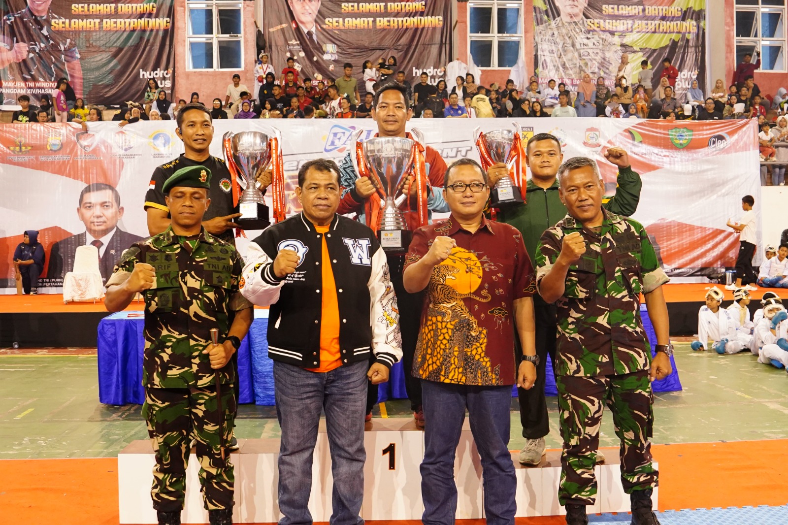 Kodam XIV/Hasanuddin Raih Juara I Umum Kategori TNI pada FAJAR Open National Championship 2025