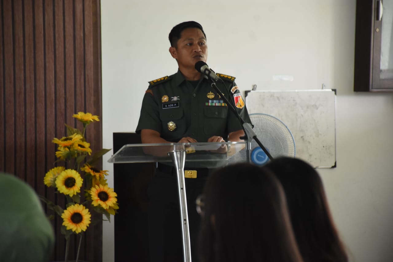 Bintaljarahdam XIII/Merdeka Melaksanakan Syukuran HUT ke-79 pembinaan Mental Angkatan Darat