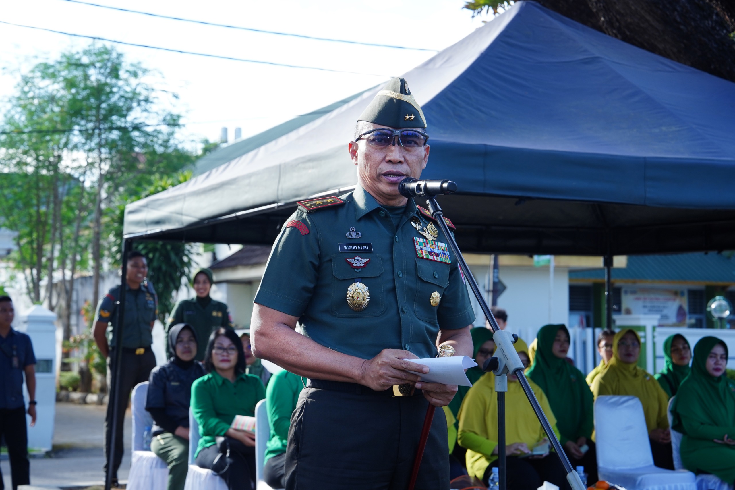 Menuju Indonesia Emas 2045, Pangdam XIV/Hsn Dukung Pendidikan Karakter lewat Ekstrakurikuler Kesamaptaan untuk Siswa SMA/SMK Kartika