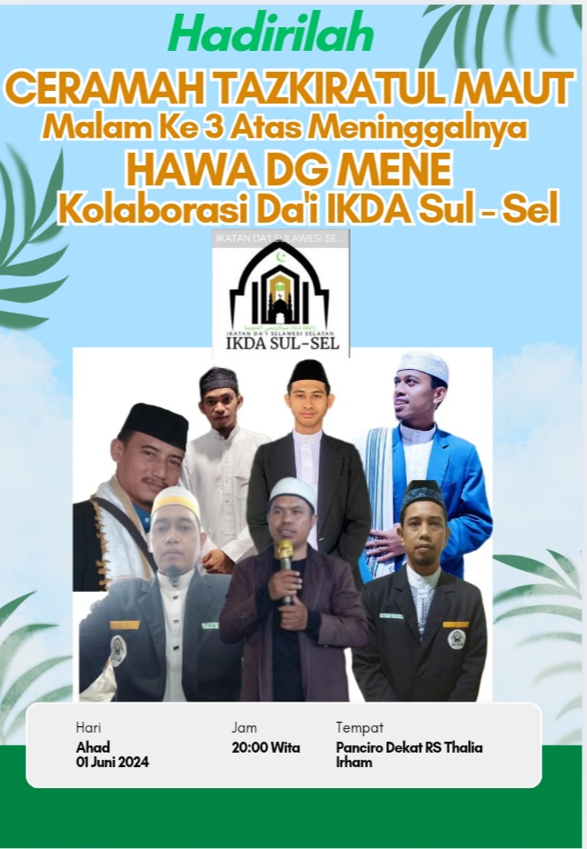 KOLABORASI CERAMAH TA’ZIYAH DAI IKDA SUL- SEL MENGEJUTKAN WARGA DESA PANCIRO