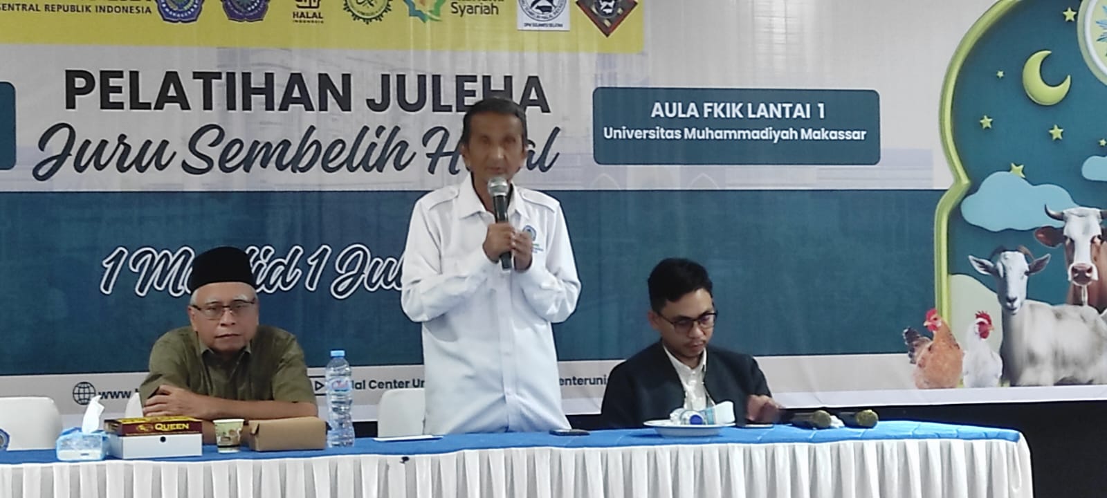 Pelatihan Juleha Berakhir, Dr Mahmud Nuhung: Kontribusi Nyata Unismuh Dukung Kehalalan Pangan