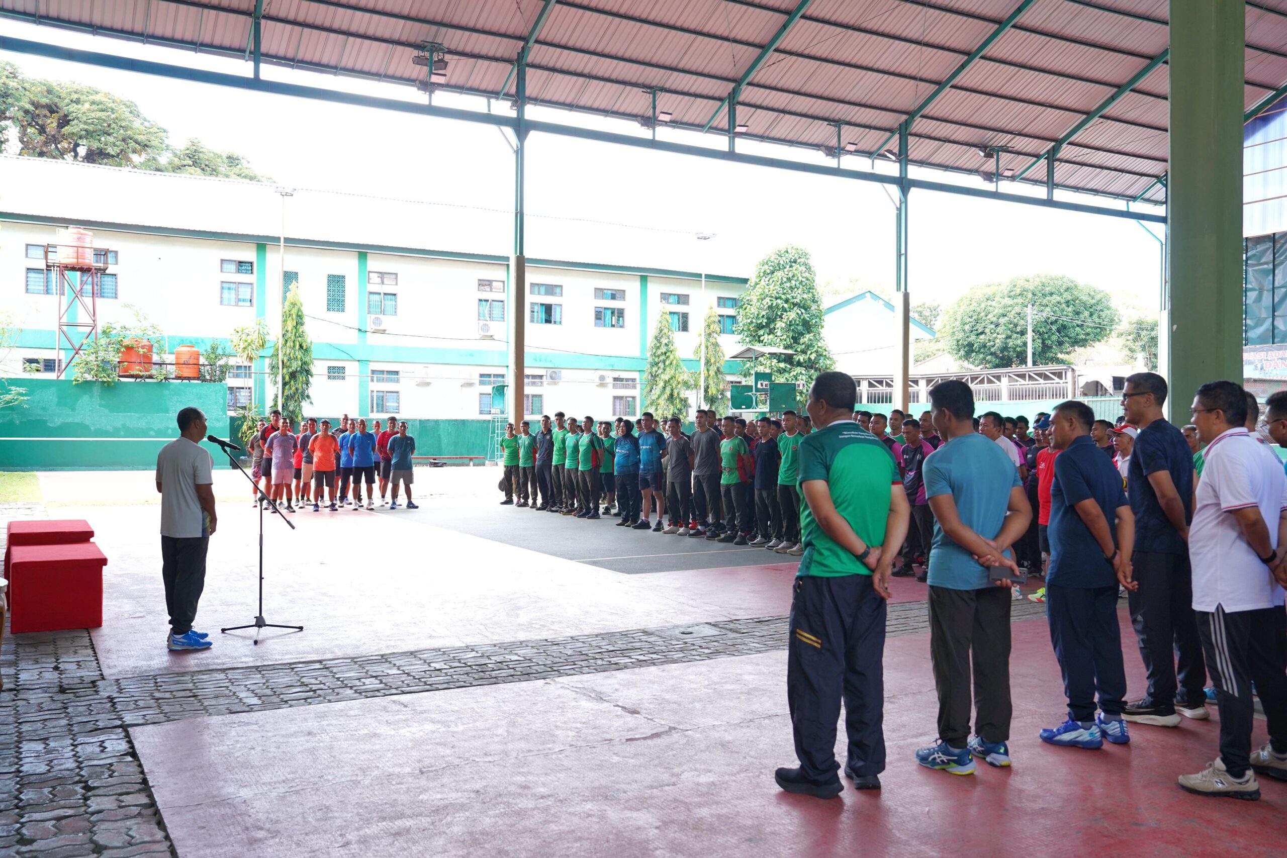 Pangdam XIV/Hsn Tutup Kejuaraan Tenis Lapangan dalam rangka Hari Ulang Tahun Ke-68 Kodam XIV/Hsn Tahun 2025