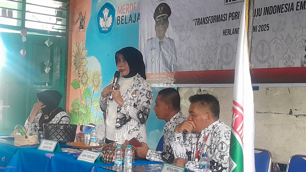 PGRI Cabang Herlang Bulukumba Gelar Konferensi Cabang Ini Nama Pengurus Terpilih