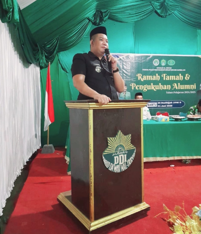 Camat Bontoa Hadiri Pengukuhan Alumni Ponpes Raudaturrasydin: Harapkan Jadi Agen Perubahan dan Duta Pesantren