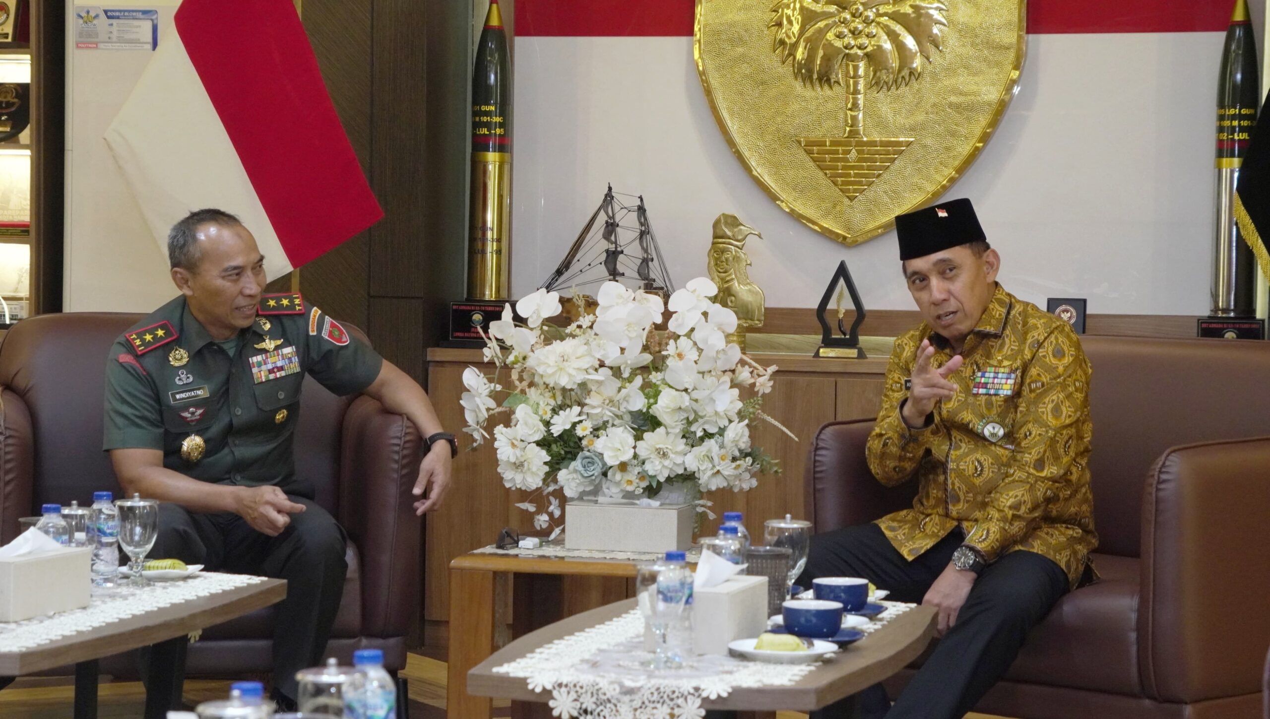 Silaturahmi Penuh Keakraban, Pangdam XIV/Hsn Terima Kunjungan DPD Pepabri Sulselbar