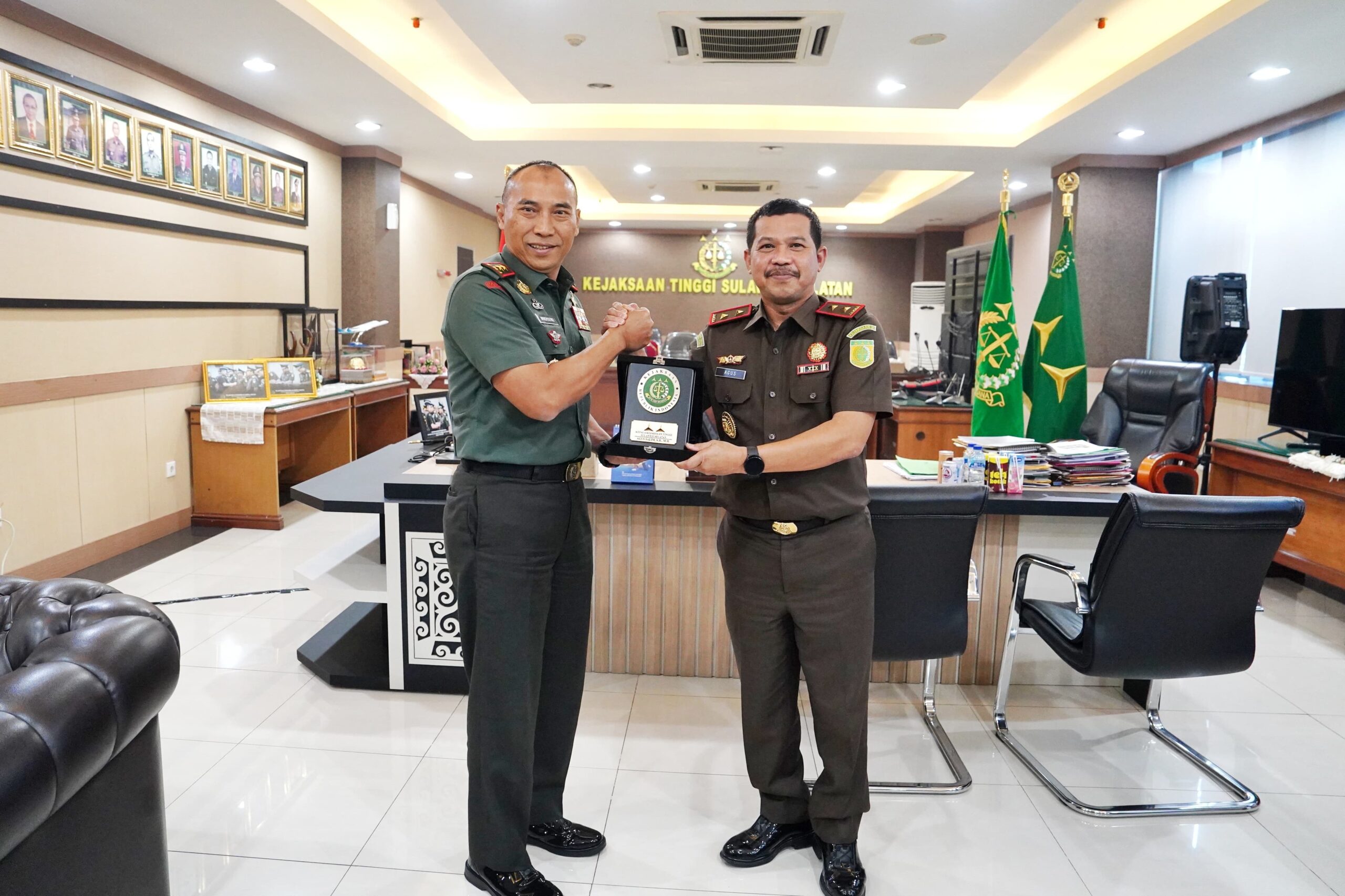 Perkuat Sinergi, Pangdam XIV/Hasanuddin Lakukan Audiensi ke Kejati Sulsel