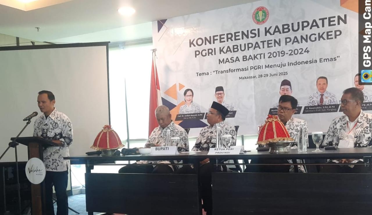 PGRI Pangkep Usia Gelar Konferensi Ini Pengurus Baru Masa Bakti 2025-2030