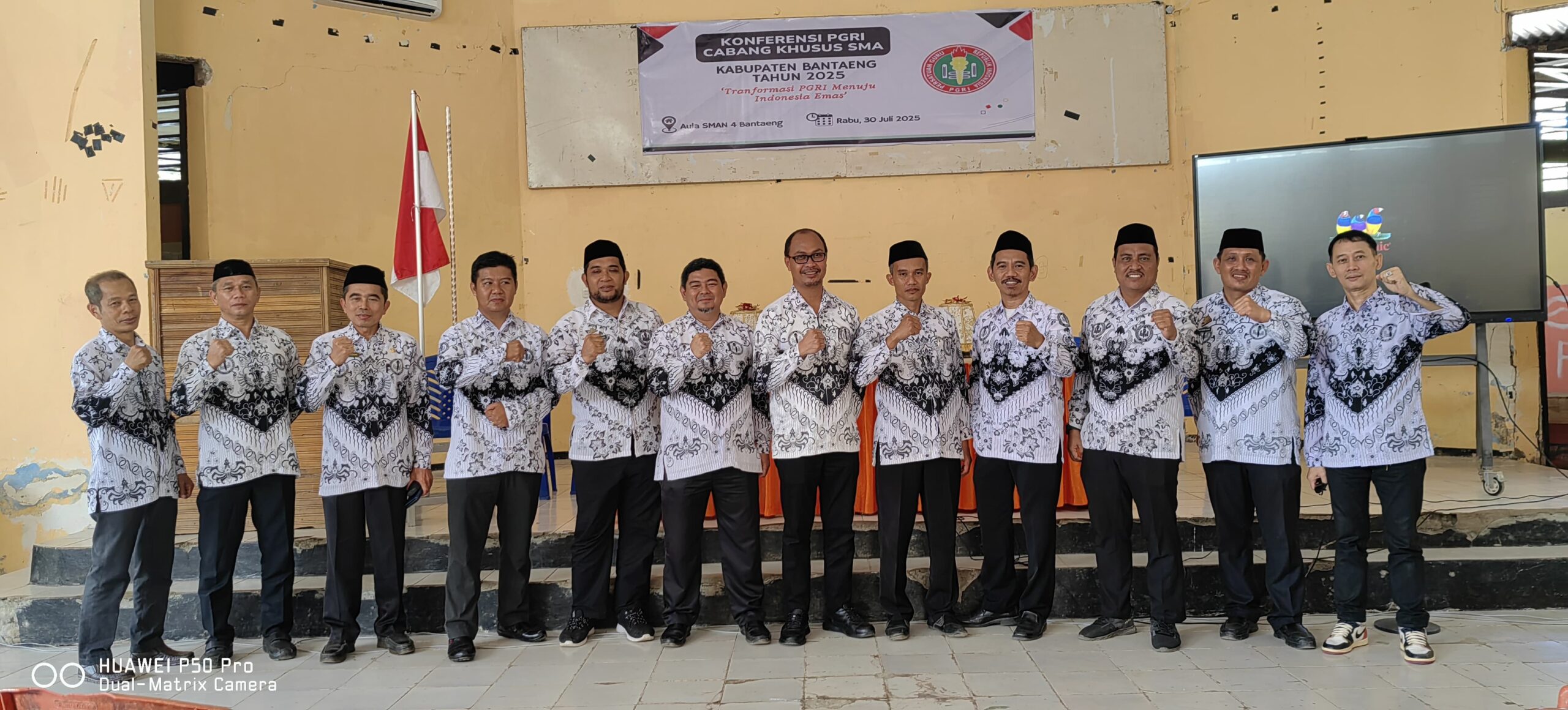 Wakasek Humas di SMAN 1 Bantaeng Kamaruddin, S.Pd.I, M.Pd Pimpin Cabang Khusus SMA PGRI Bantaeng Masa Bakti 2025-2030
