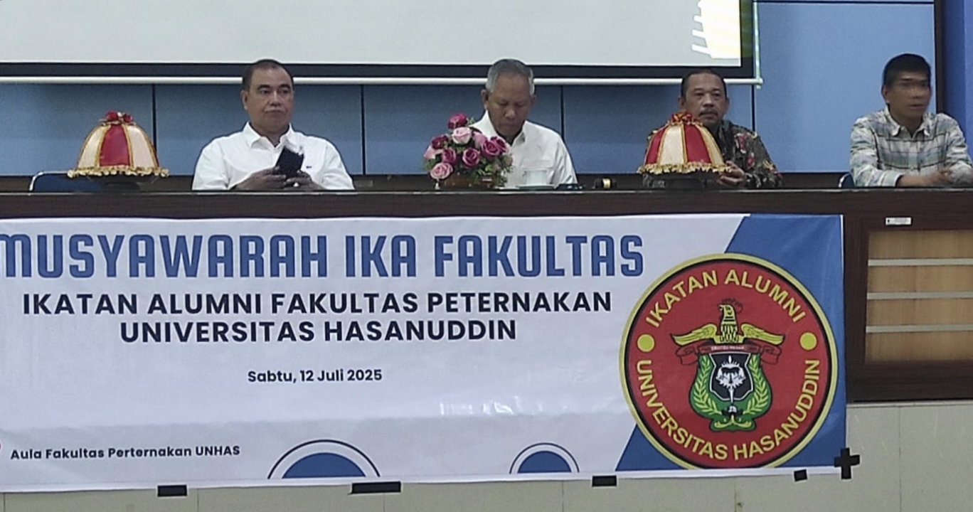 Andi Munawir Terpilih Sebagai Ketua IKA Fakultas Peternakan Unhas Periode 2025–2029